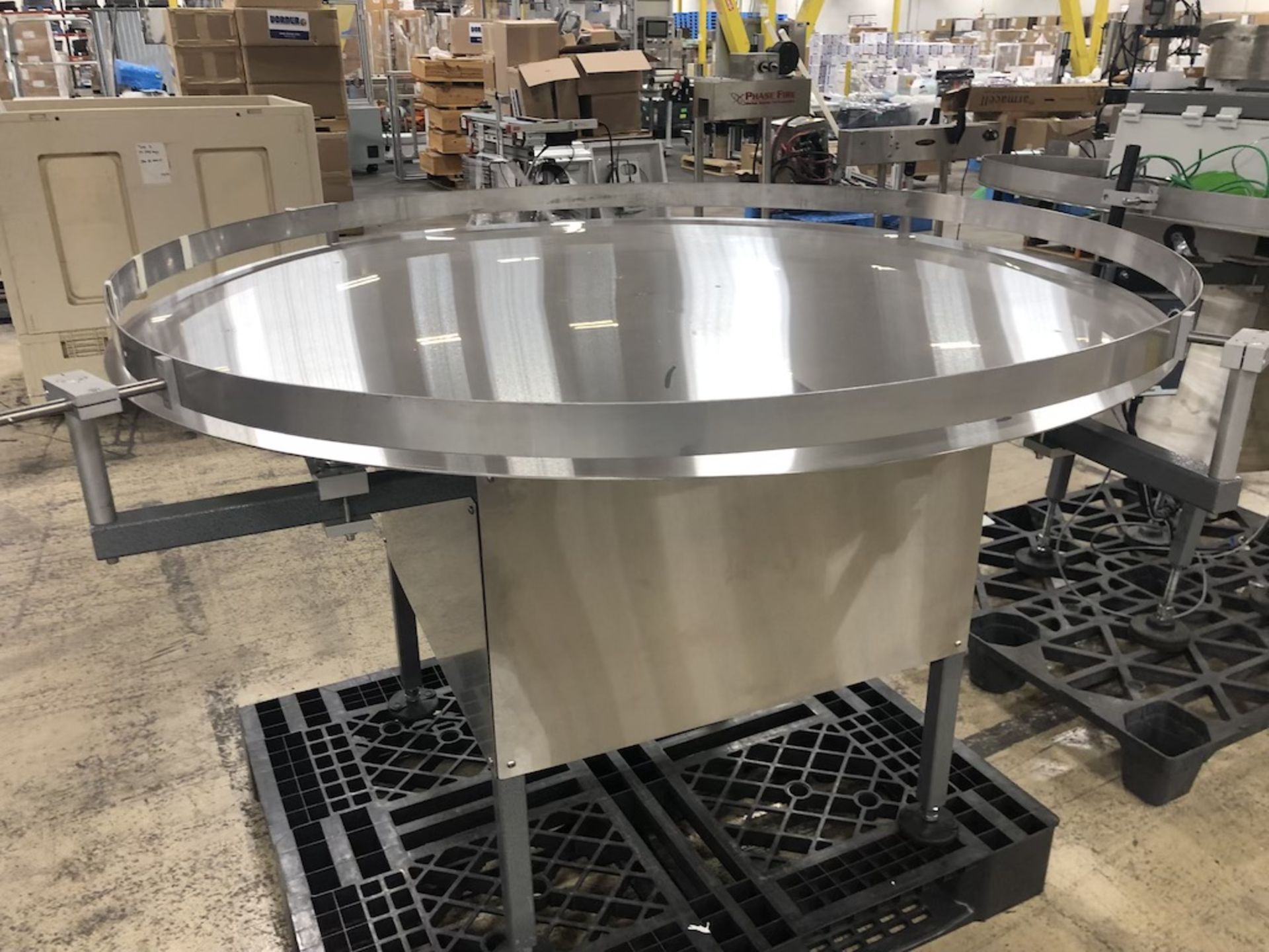59" IN CIRCULAR SORTING TABLE / UNSCRAMBLING TABLE WITH PENTA KB DRIVE DC MOTOR SPEED CONTROL MODEL: - Image 5 of 7