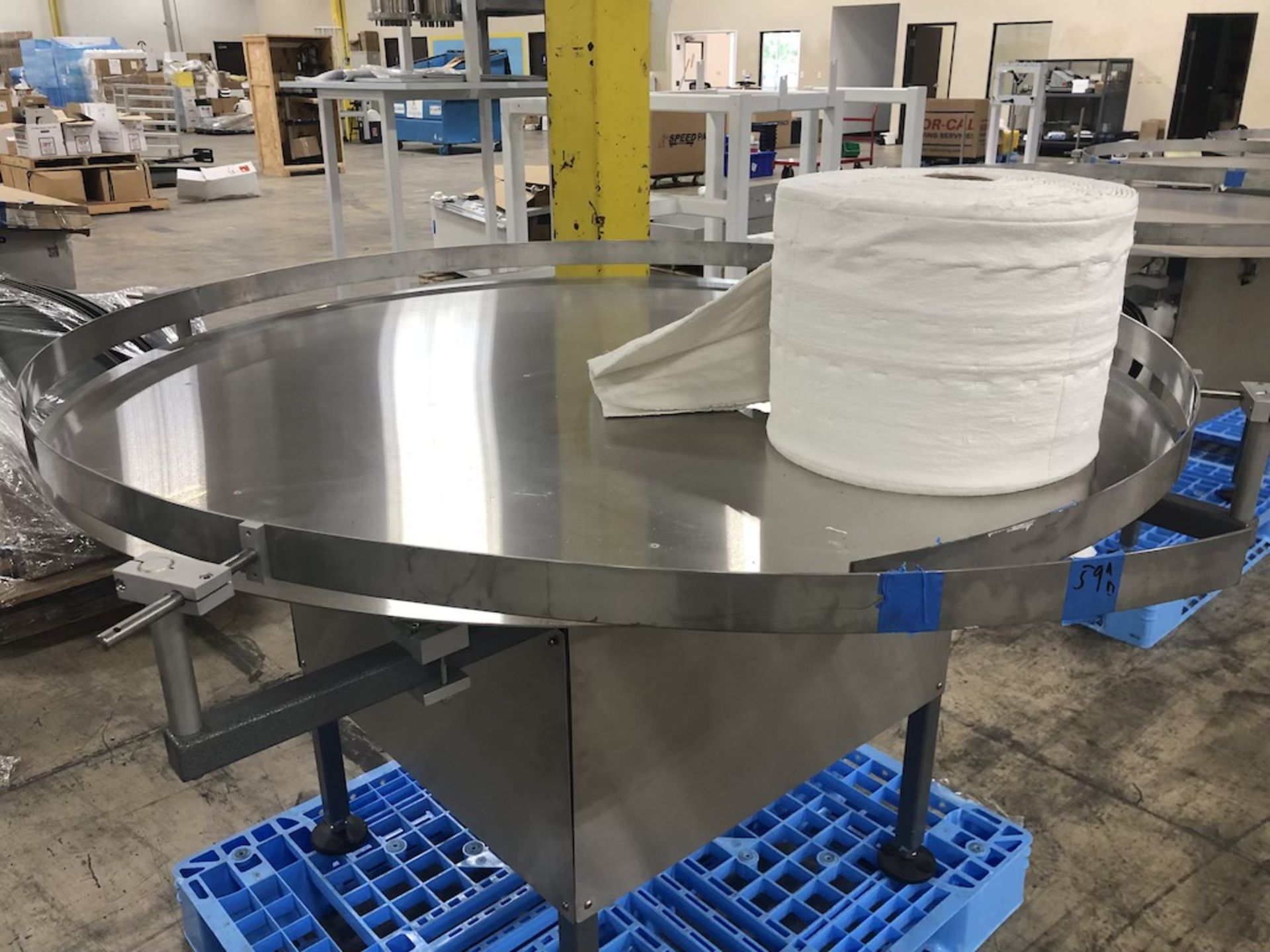 59" IN CIRCULAR SORTING TABLE / UNSCRAMBLING TABLE WITH PENTA KB DRIVE DC MOTOR SPEED CONTROL MODEL: - Image 2 of 6