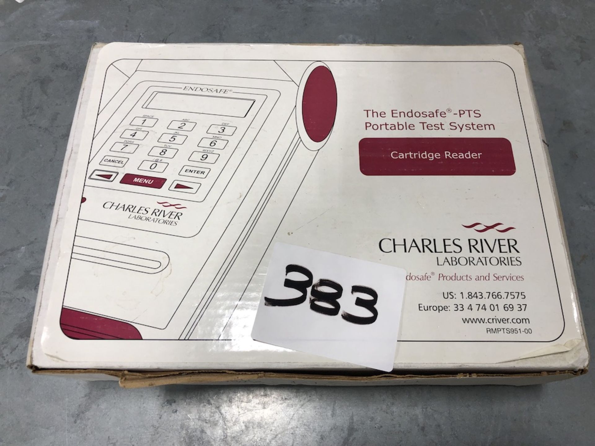 CHARLES RIVER LABORATORIES ENDOSAFE PTS PORTABLE TEST SYSTEM