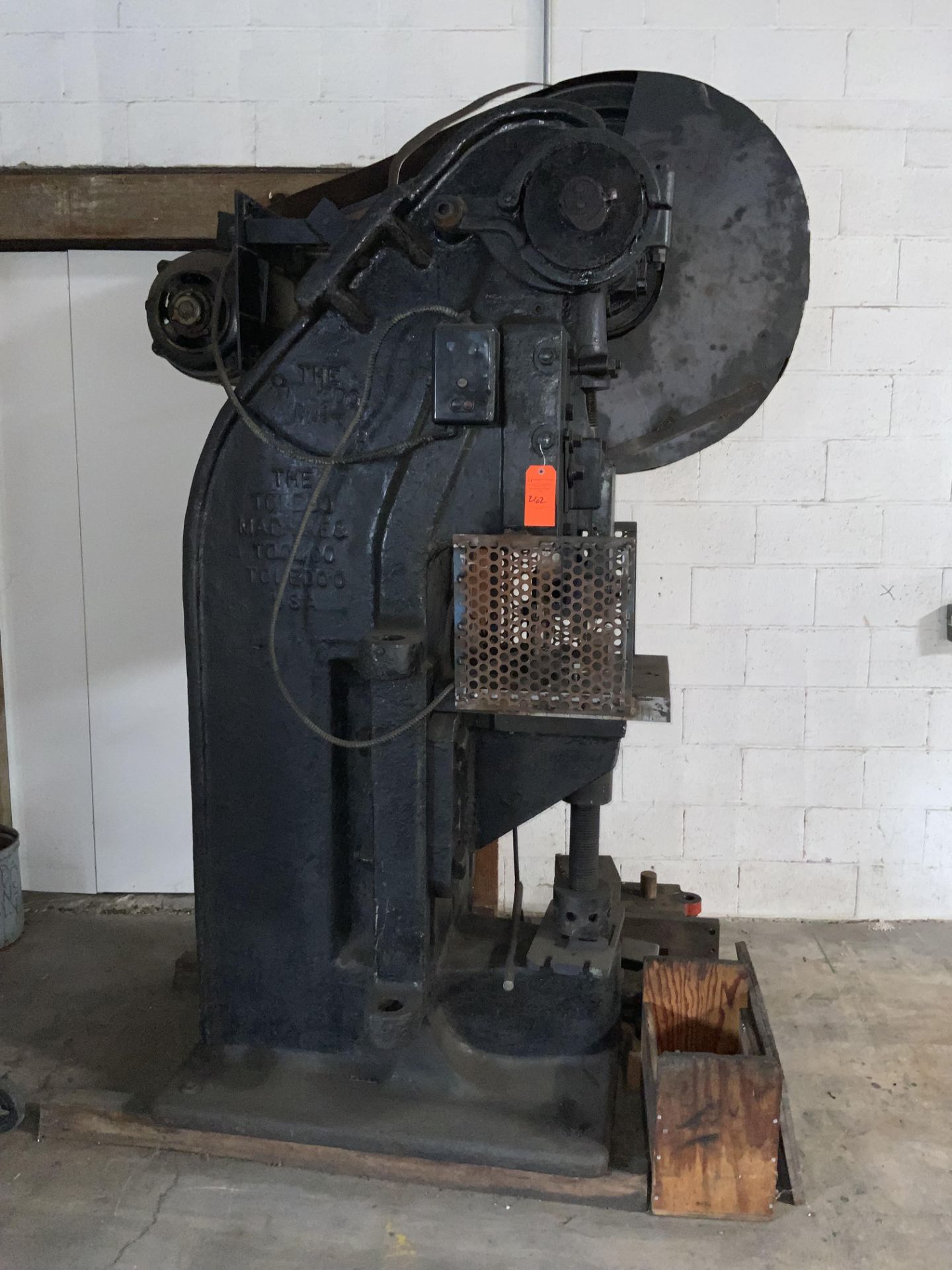 The Toledo Machine Co. Large Punh w/ Dies