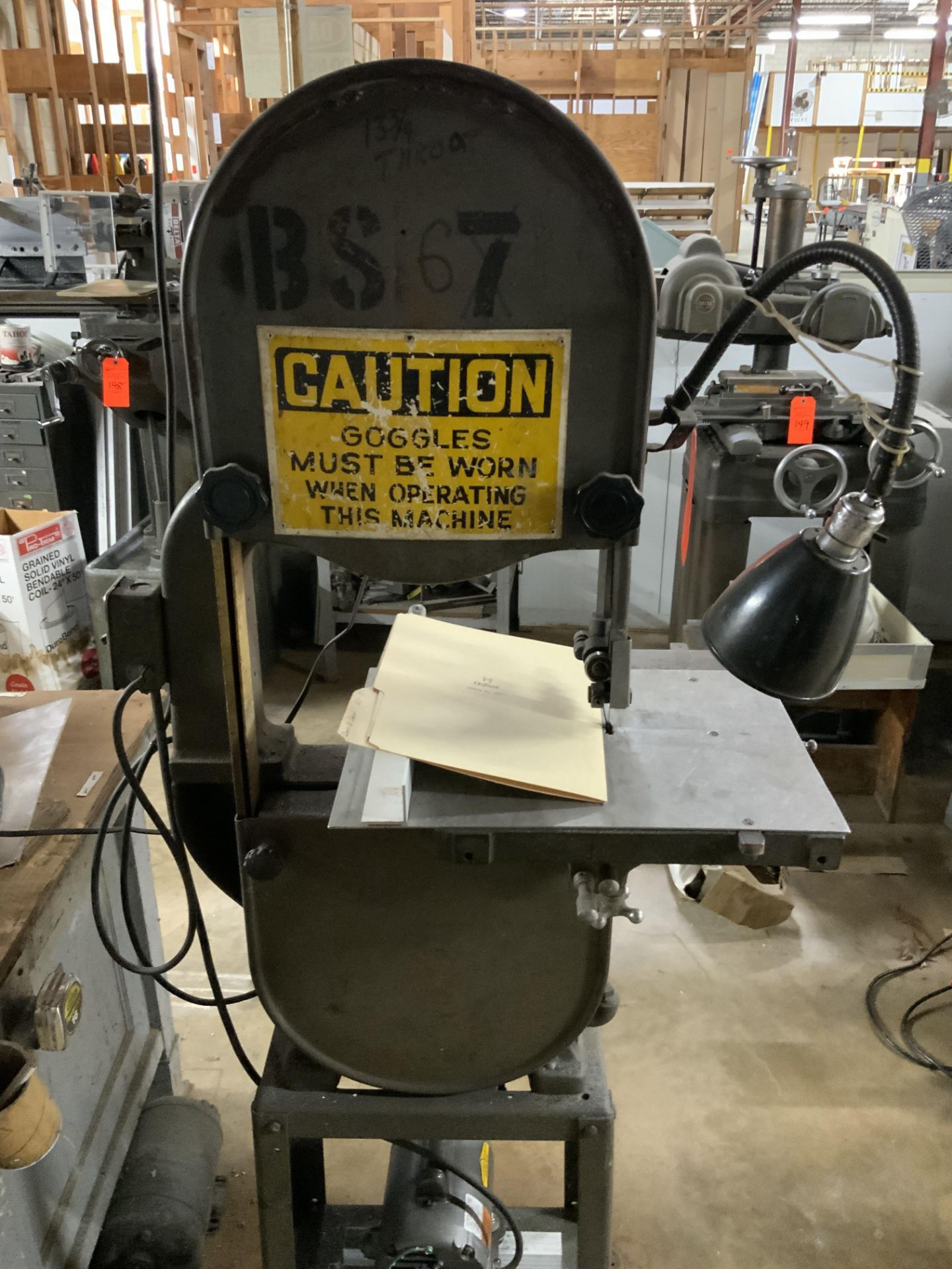 Rockwell Stand up Band Saw - Image 2 of 6