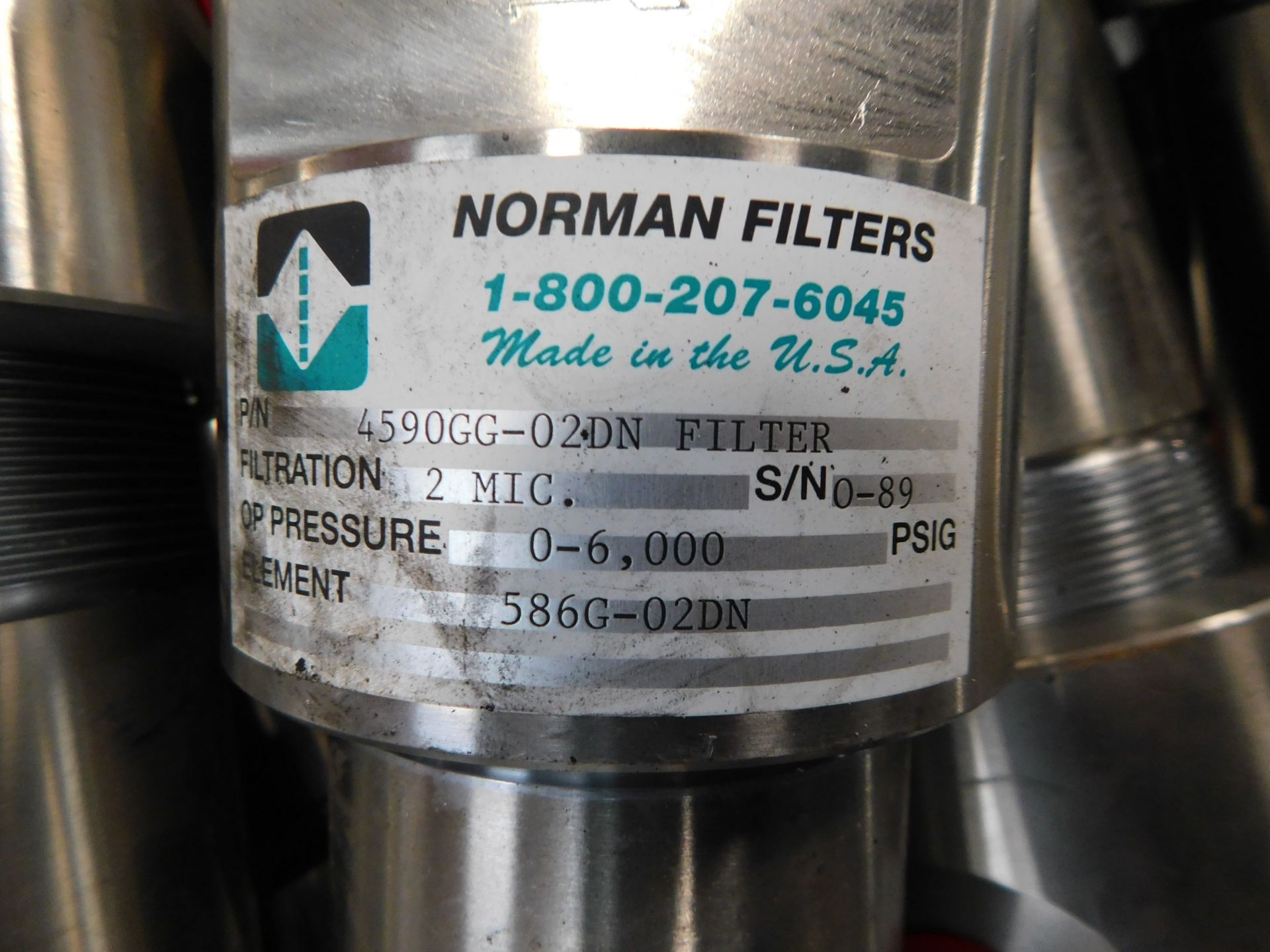 LOT OF MISC NORMAN AND REXROTH FILTERS, ROSEMOUNT 8732EST1A1N0M4 TRANSMITTER, AND SUNNEN STONE SETS. - Image 4 of 8