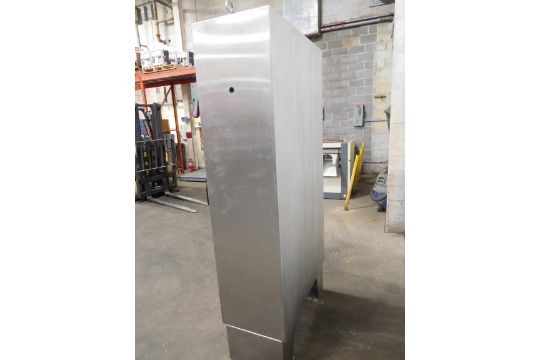 HOFFMAN STAINLESS STEEL ELECTRICAL CABINET. 23" x 41" x 93". A-72XM4018SS. TYPE 12. - Image 8 of 8