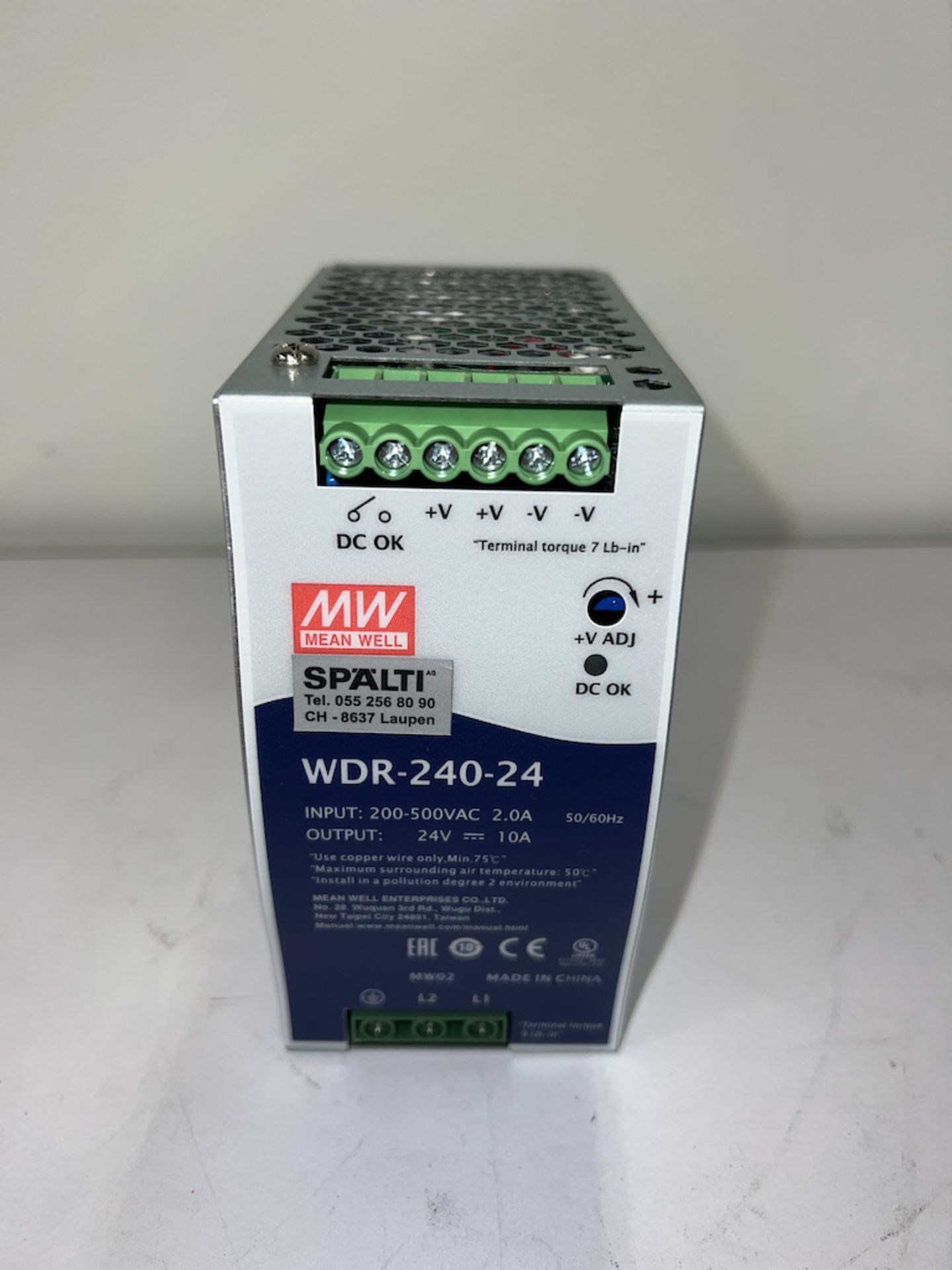 Mean Well Enterprises AC/DC Power Supply WDR-240-24