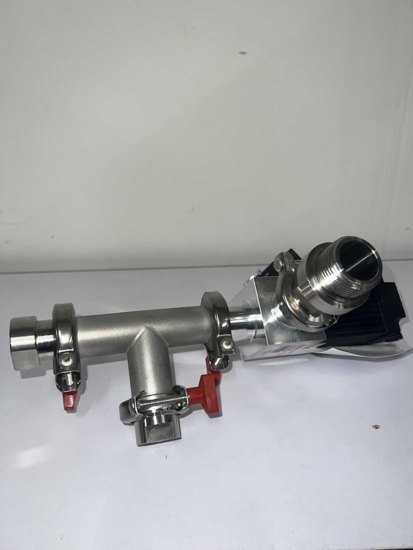 Edwards Right Angle Vacuum Valve w/ Attachments PV25PKA B - Image 2 of 3