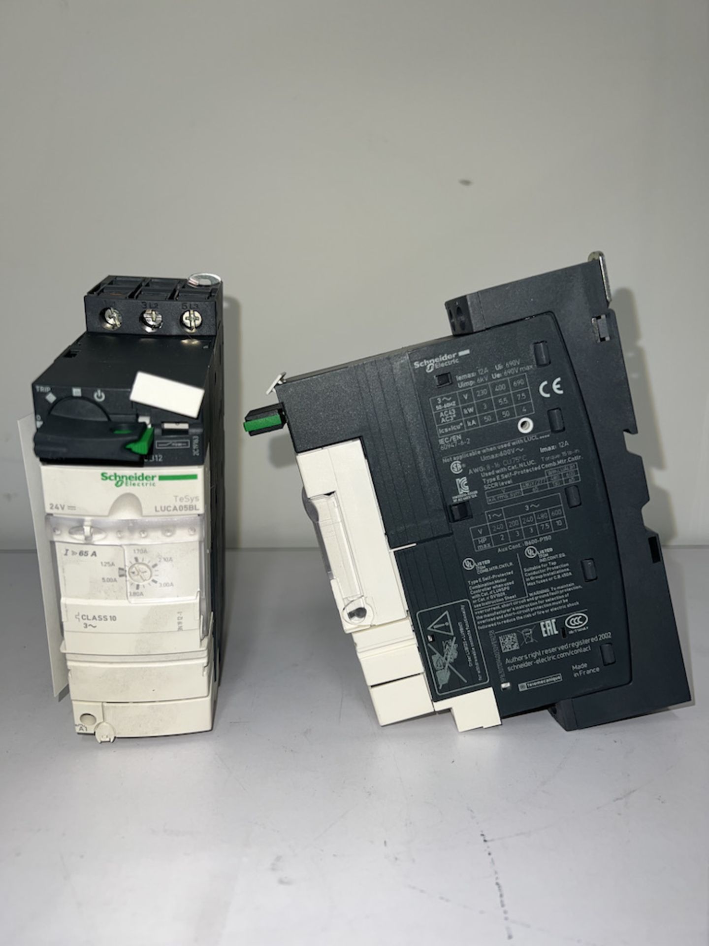 Lot of 2 Schneider Electric Tesys LUCA05BL - Image 2 of 3