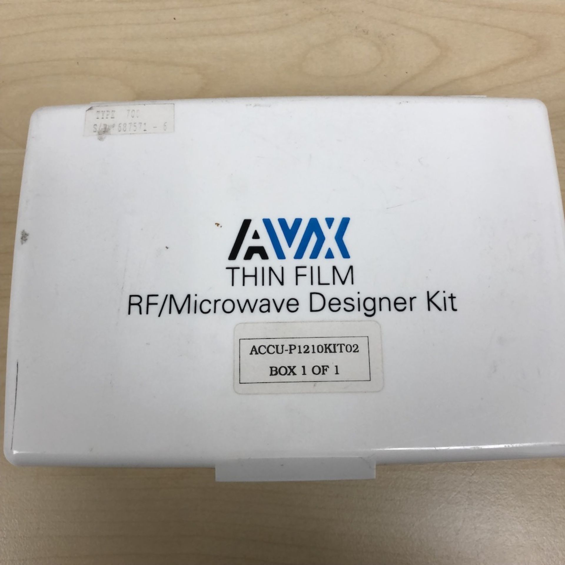 QTY OF 8 ITEMS: AVX ACCU-P0805KIT02 THIN FILM RF/MICROWAVE DESIGNER KIT BOX 1 OF 2 AND BOX 2 OF 2 w/ - Image 14 of 19