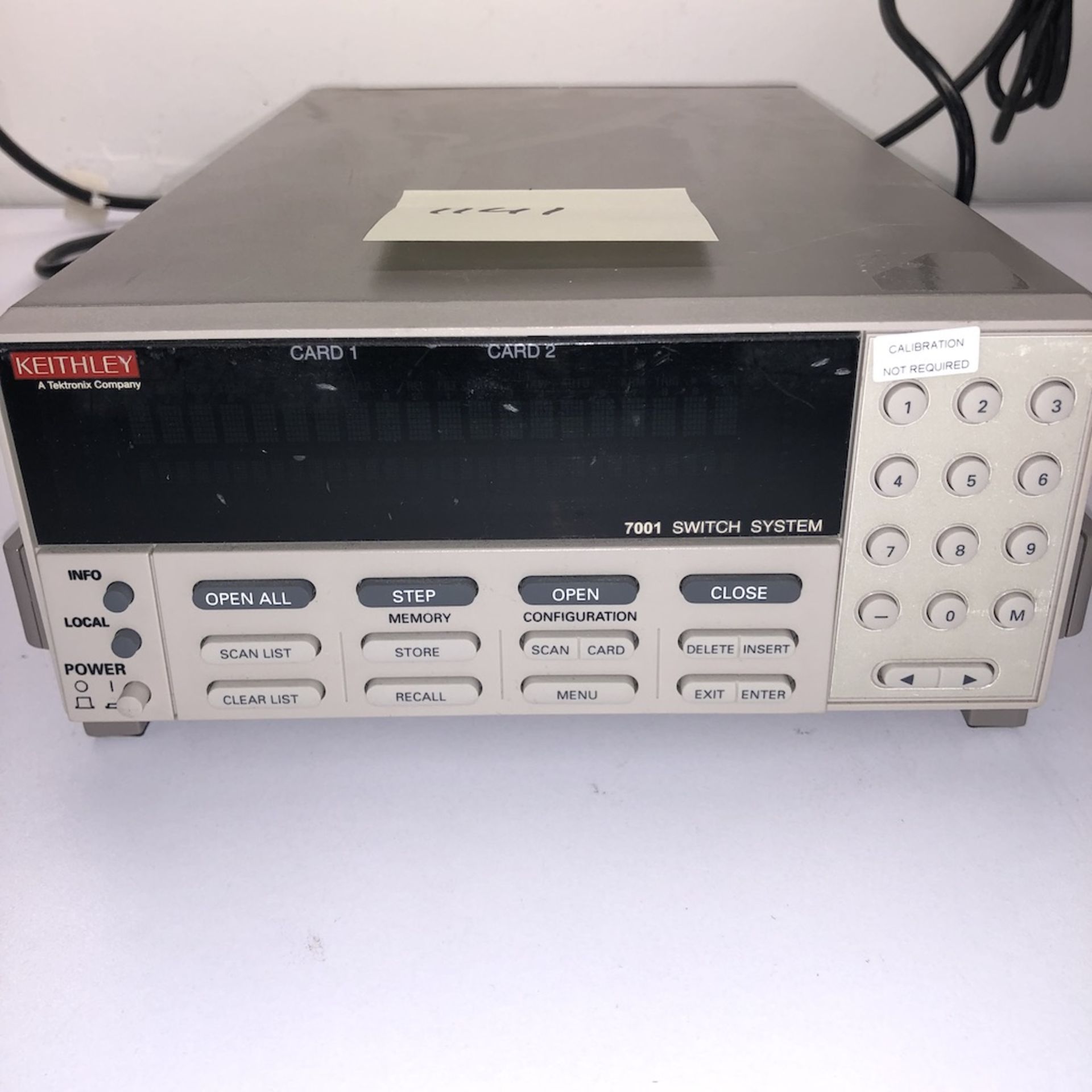 KEITHLEY 7001 SWITCH SYSTEM