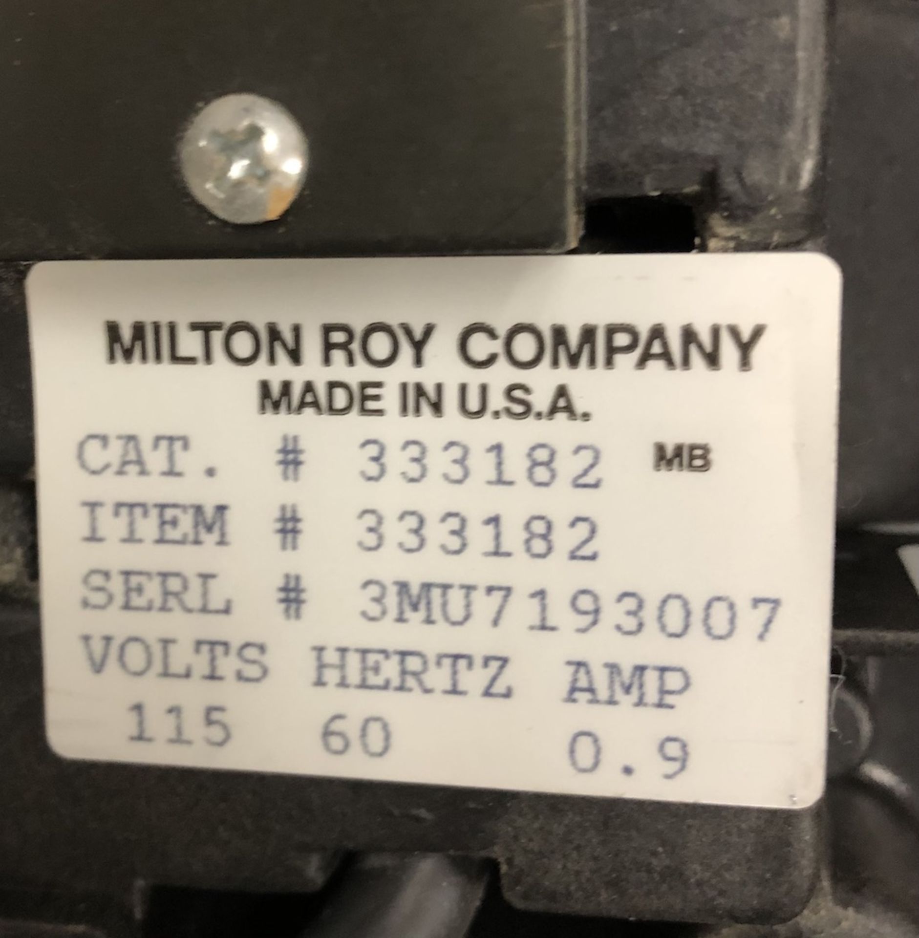 MILTON ROY COMPANY 333182 SPECTRONIC 20 SPECTROMETER - Image 7 of 7