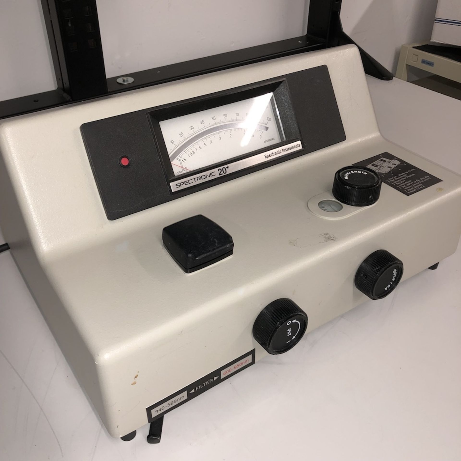 SPECTRONIC INSTRUMENTS 333182 SPECTRONIC 20+ SPECTROMETER - Image 4 of 7