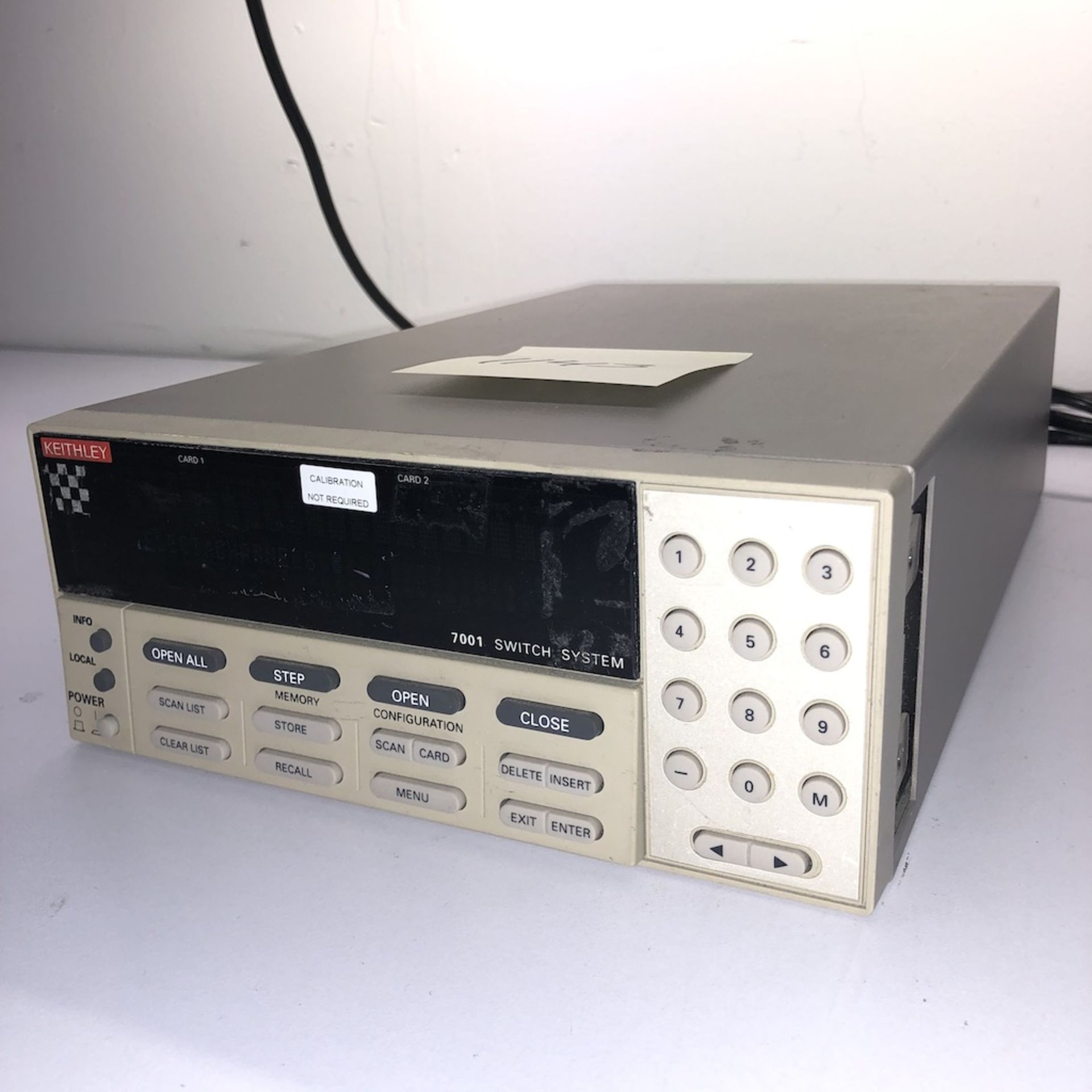 KEITHLEY 7001 SWITCH SYSTEM - Image 3 of 6