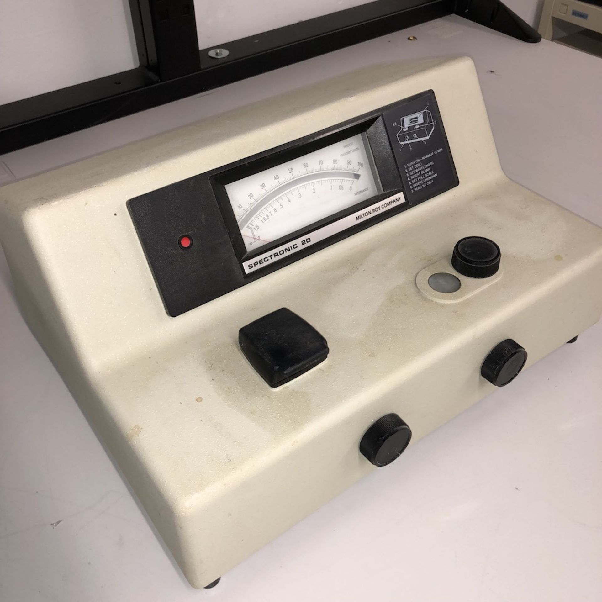 MILTON ROY COMPANY 333172 SPECTRONIC 20 SPECTROMETER - Image 4 of 7