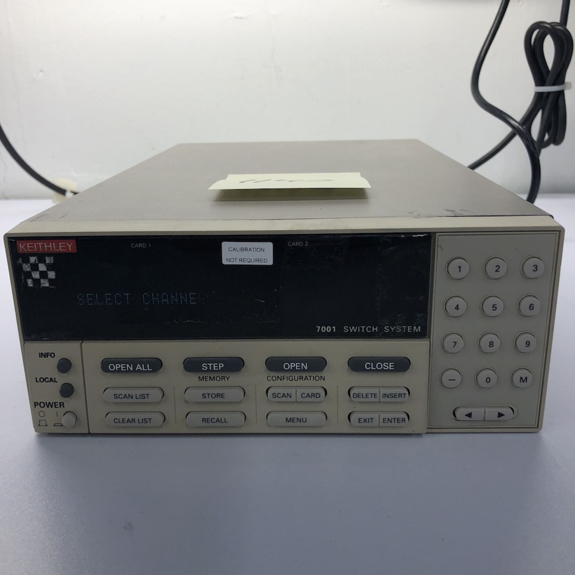 KEITHLEY 7001 SWITCH SYSTEM