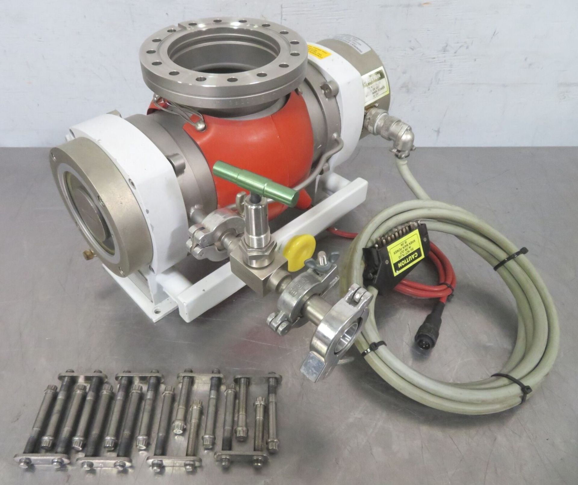 Pfeiffer Balzers TPU330 Turbo Vacuum Pump w/ 6" CF Conflat Flange, Cable - Gilroy