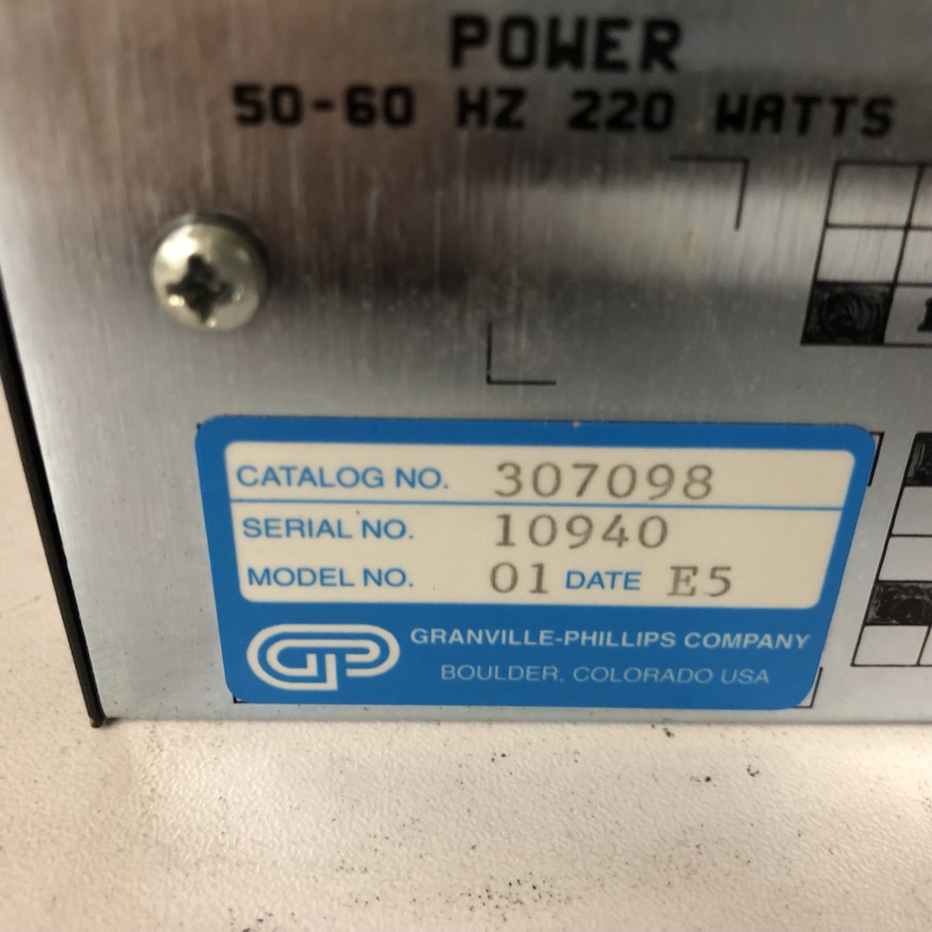 ISA RIBER JBA 307 S0 GRANVILLE-PHILLIPS 307 VACUUM CONTROLLER - Image 6 of 6