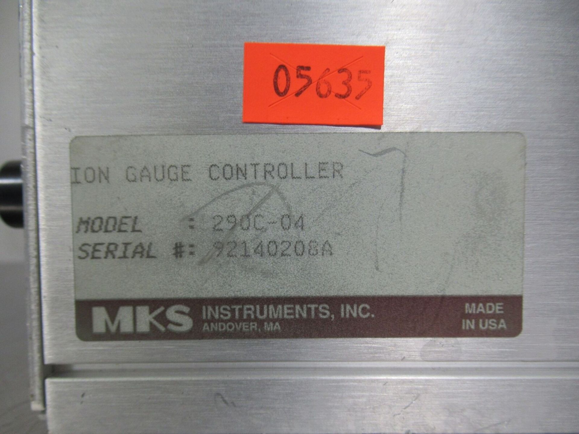 MKS Type 290 Ion Gauge Controller 290C-04 - Gilroy - Image 5 of 5