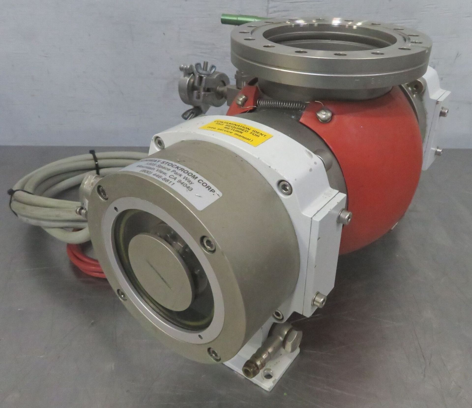 Pfeiffer Balzers TPU330 Turbo Vacuum Pump w/ 6" CF Conflat Flange, Cable - Gilroy - Image 4 of 8