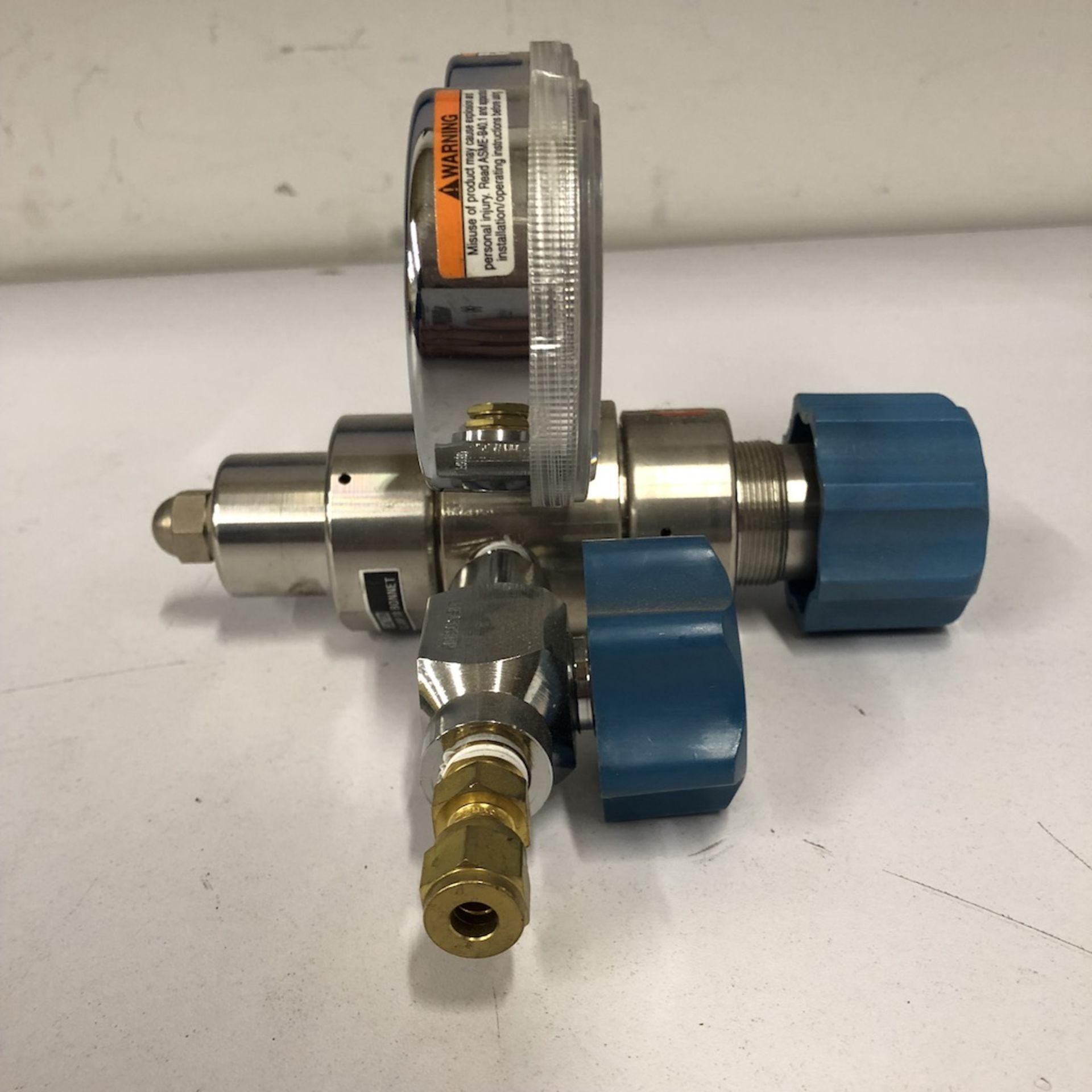 MATHESON 3121-580 MAX INLET PRESSURE REGULATOR Ê 1218 ALDERWOOD AVE. SUNNYVALE, CA. 94089 - Image 8 of 10