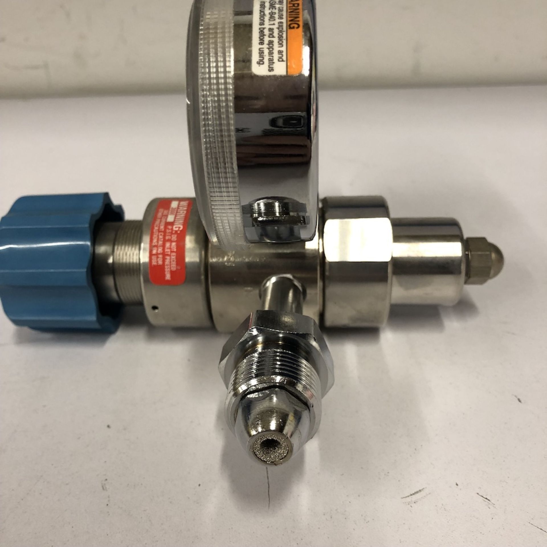 MATHESON 3121-580 MAX INLET PRESSURE REGULATOR Ê 1218 ALDERWOOD AVE. SUNNYVALE, CA. 94089 - Image 6 of 10