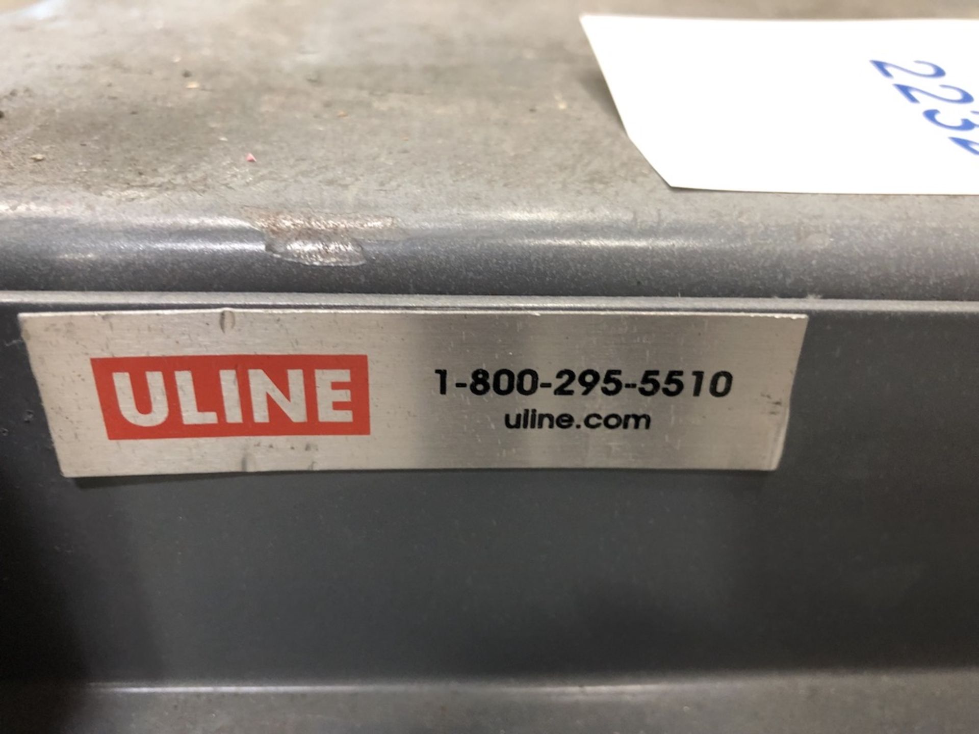 ULINE STEEL PLATFORM CART ( CONTENTS NOT INCLUDED ) 64IN L X 30 IN W X 37 IN H - Image 7 of 9