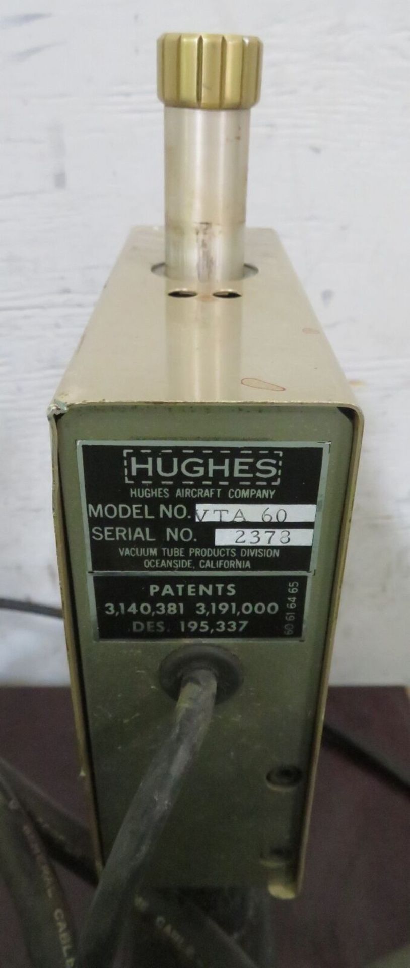 Hughes HRW-100 100-Watt-Second Welding Power Supply w/ VTA-60 Weld Head - Image 9 of 10