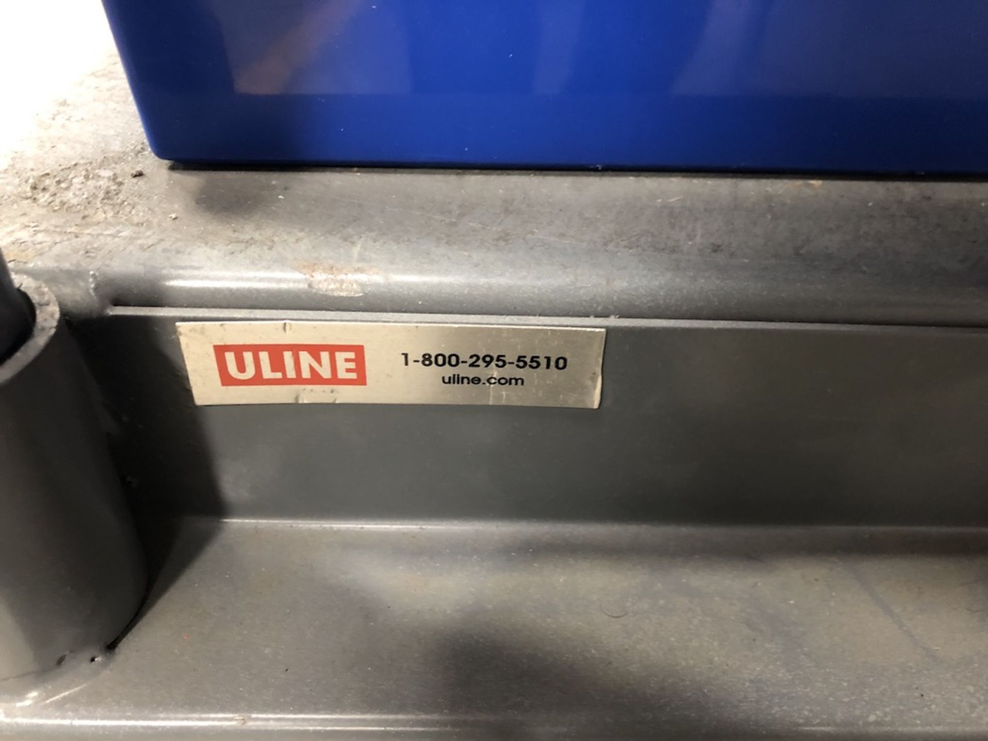 ULINE STEEL PLATFORM CART ( CONTENTS NOT INCLUDED ) 64IN L X 30 IN W X 37 IN H - Image 6 of 9