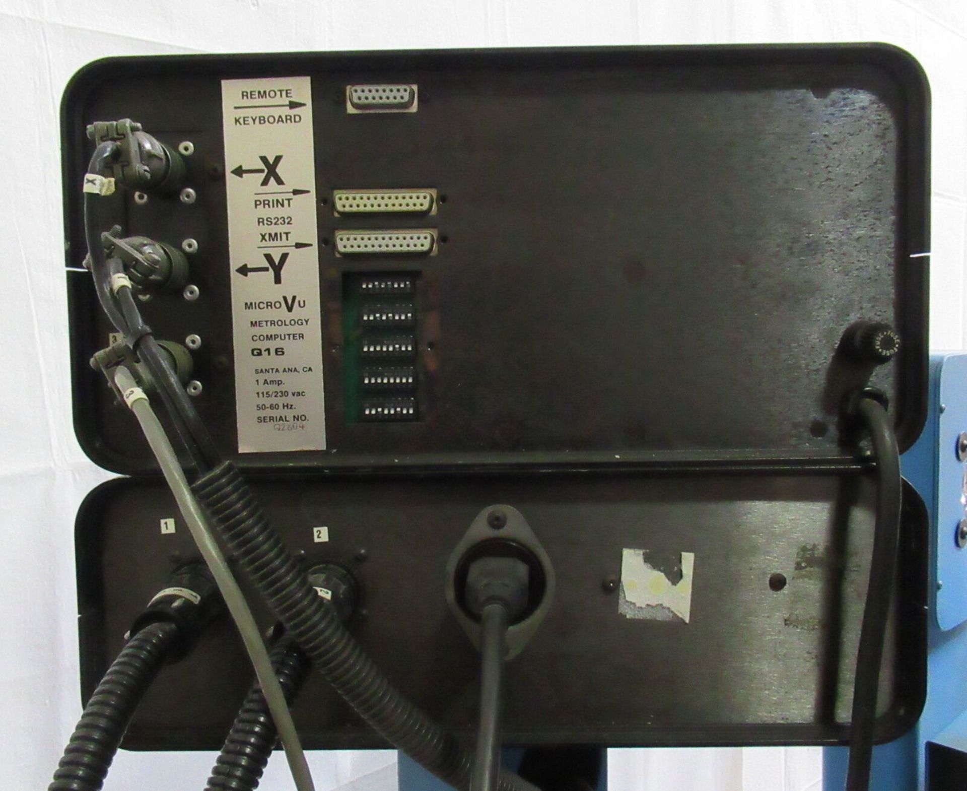 Micro-Vu Century 2014 Optical Comparator w/ Q16 Metrology Computer - Image 11 of 12