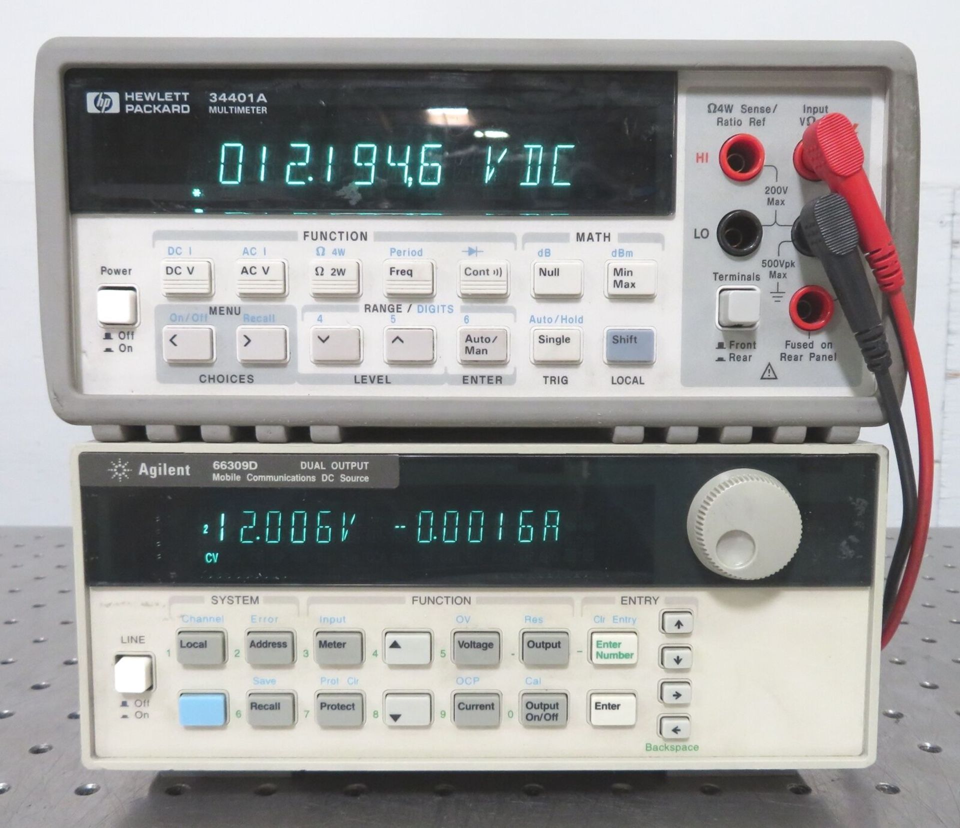 Agilent 66309D Dual Output Mobile Communications DC Source - Gilroy - Image 4 of 6
