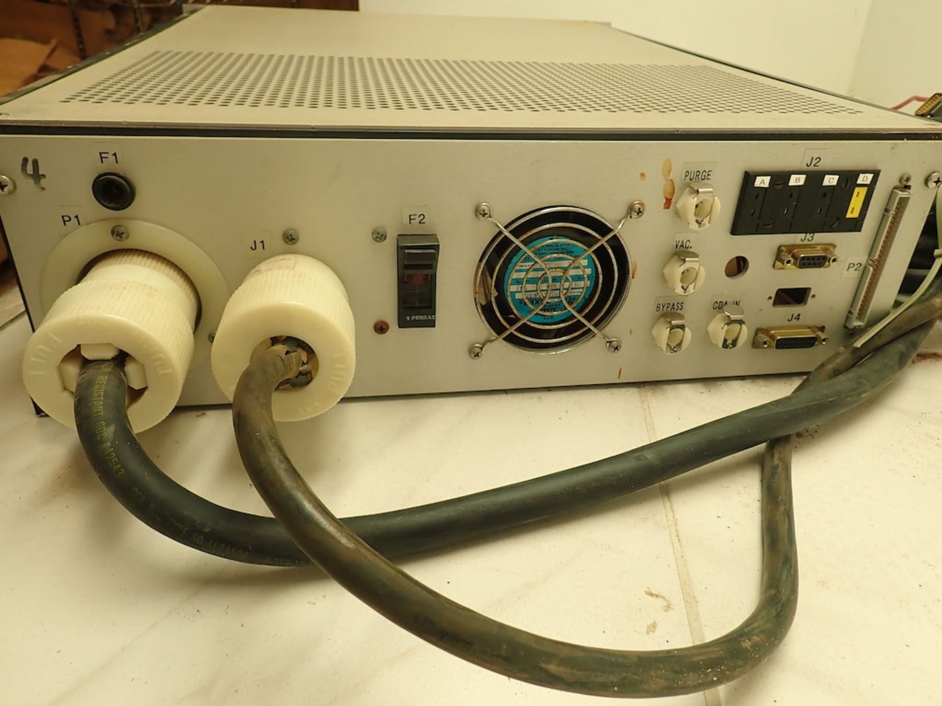 Granville Phillips 316 Vacuum Gauge Controller & Cords - Image 2 of 2