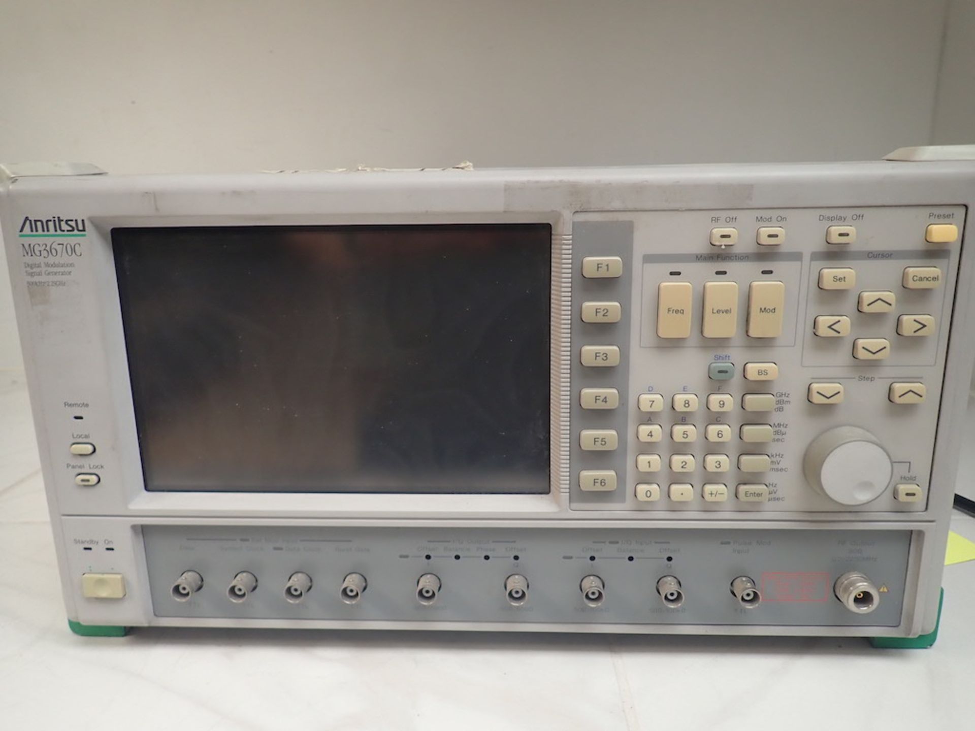 Anritsu Mg3670C Digital Modulation Signal Generator. one unit used for pictures serial numbers - Image 2 of 9