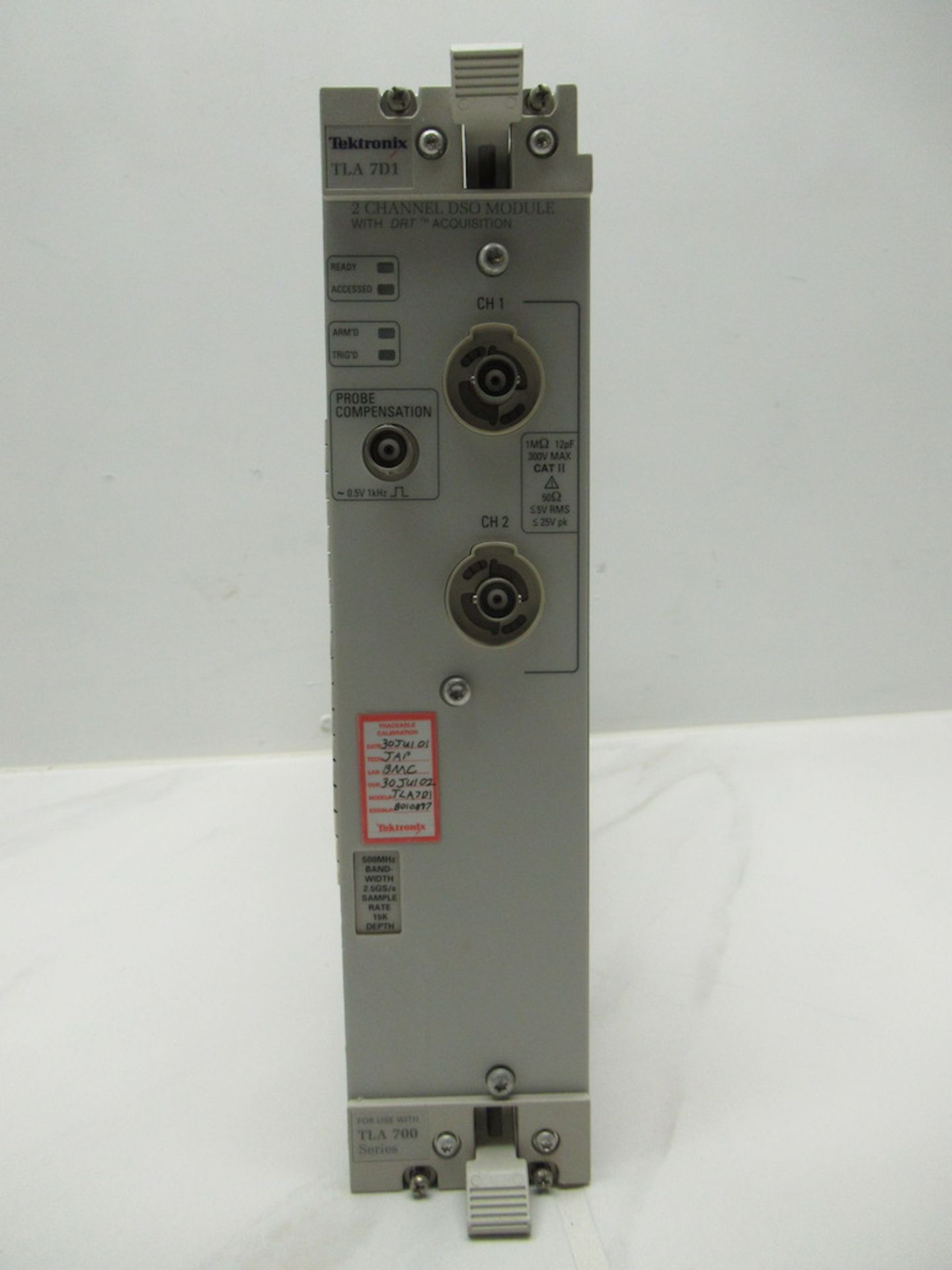 Tektronix Tla 7D1 Dso Module With Drt Acquisition, 2-Channel, 500Mhz, 2.5Gs/S Module - Image 2 of 4