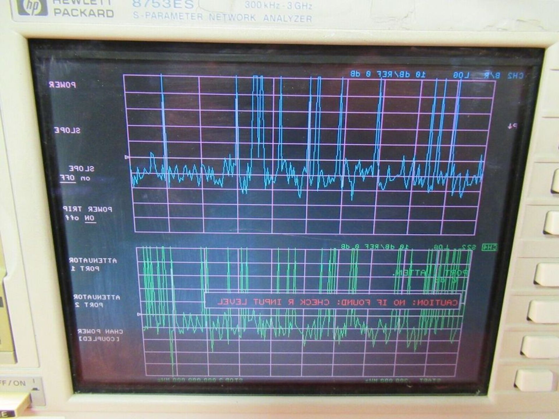 Hp 8753Es S-Parameter Network Analyzer 300Khz - 3Ghz With Cord P/N 350-000375 3 - Image 2 of 4