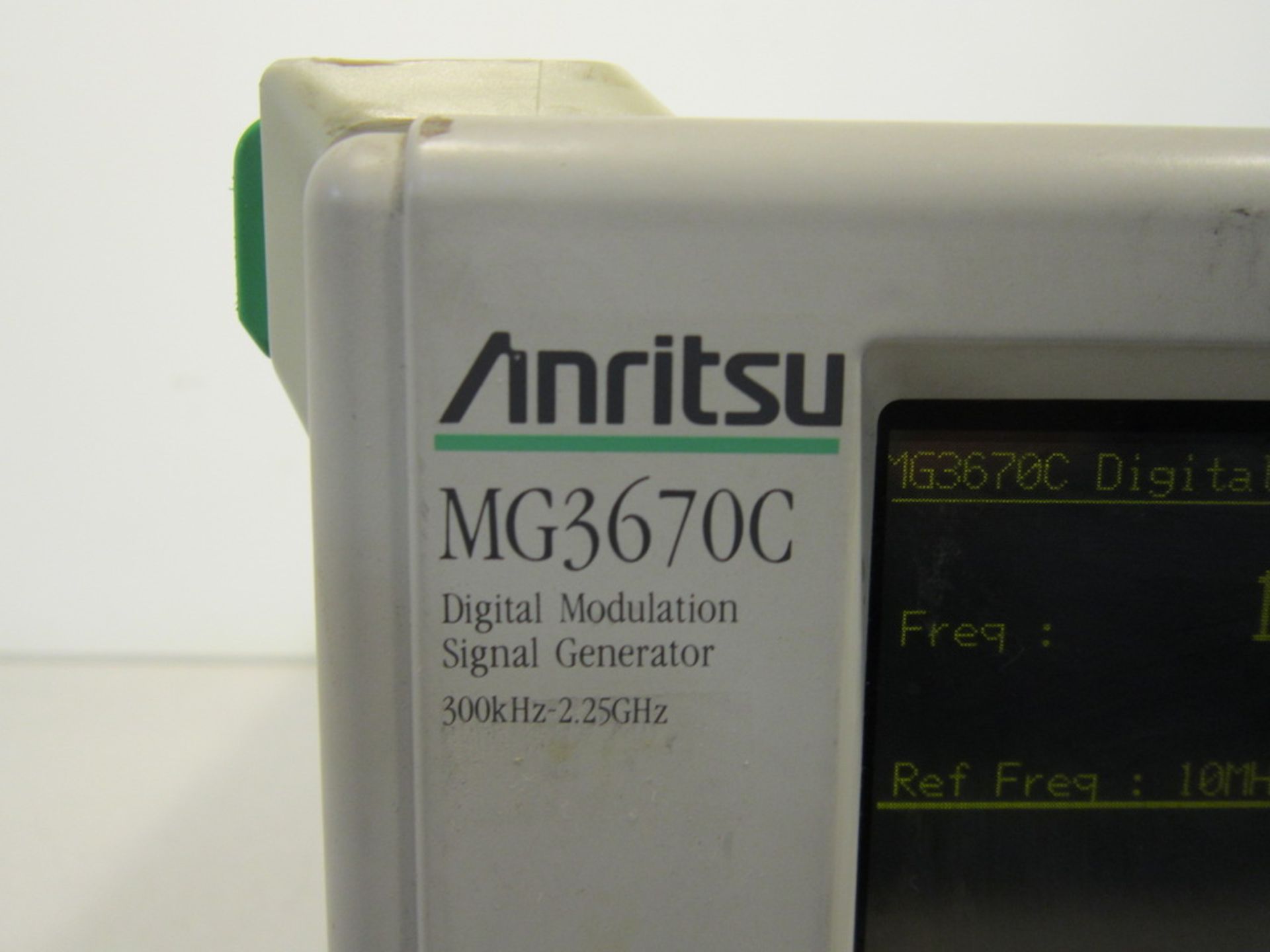 Anritsu Mg3670C Digital Modulation Signal Generator. one unit used for pictures serial numbers - Image 9 of 9