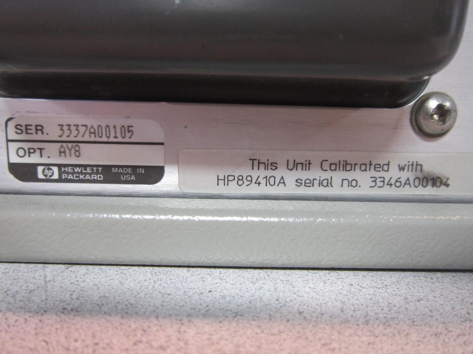 Hewlett Packard 89430A Rf Section - Image 5 of 5