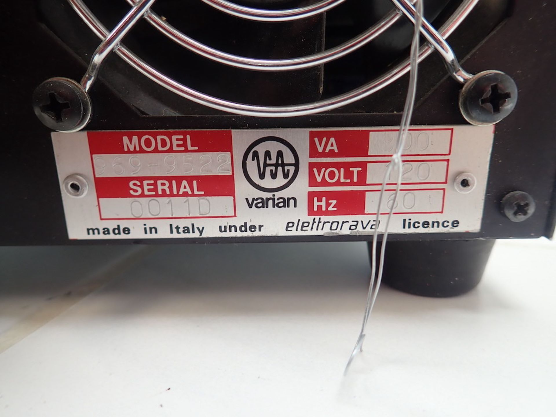 Varian Turbo Pump Controller V200 969-9522 - Image 4 of 5
