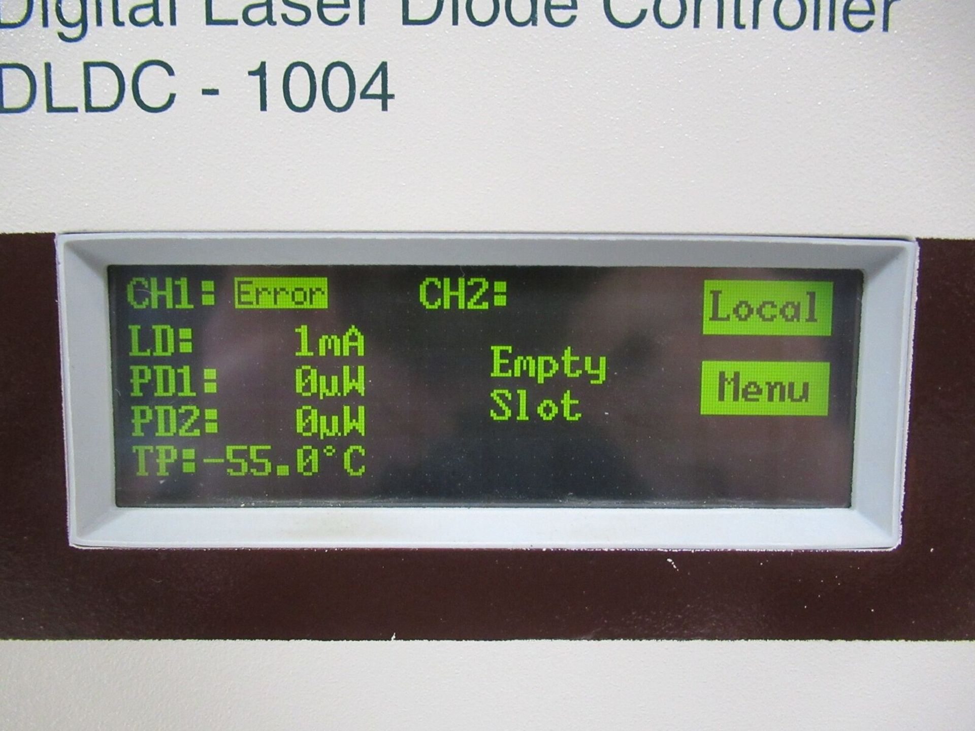 E-Tek DLDC-1004 Digital Laser Diode Controller - Gilroy - Image 2 of 6