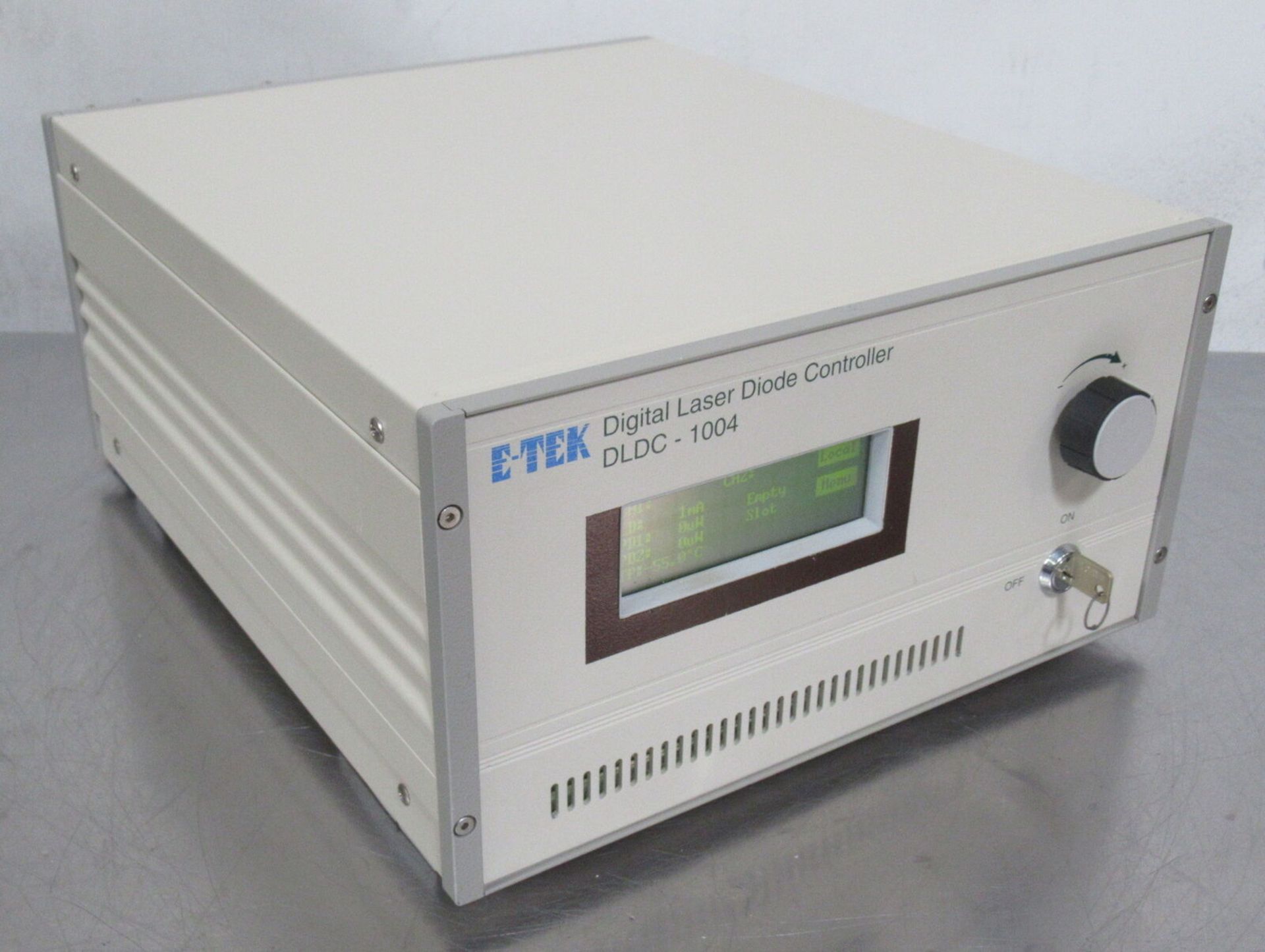 E-Tek DLDC-1004 Digital Laser Diode Controller - Gilroy