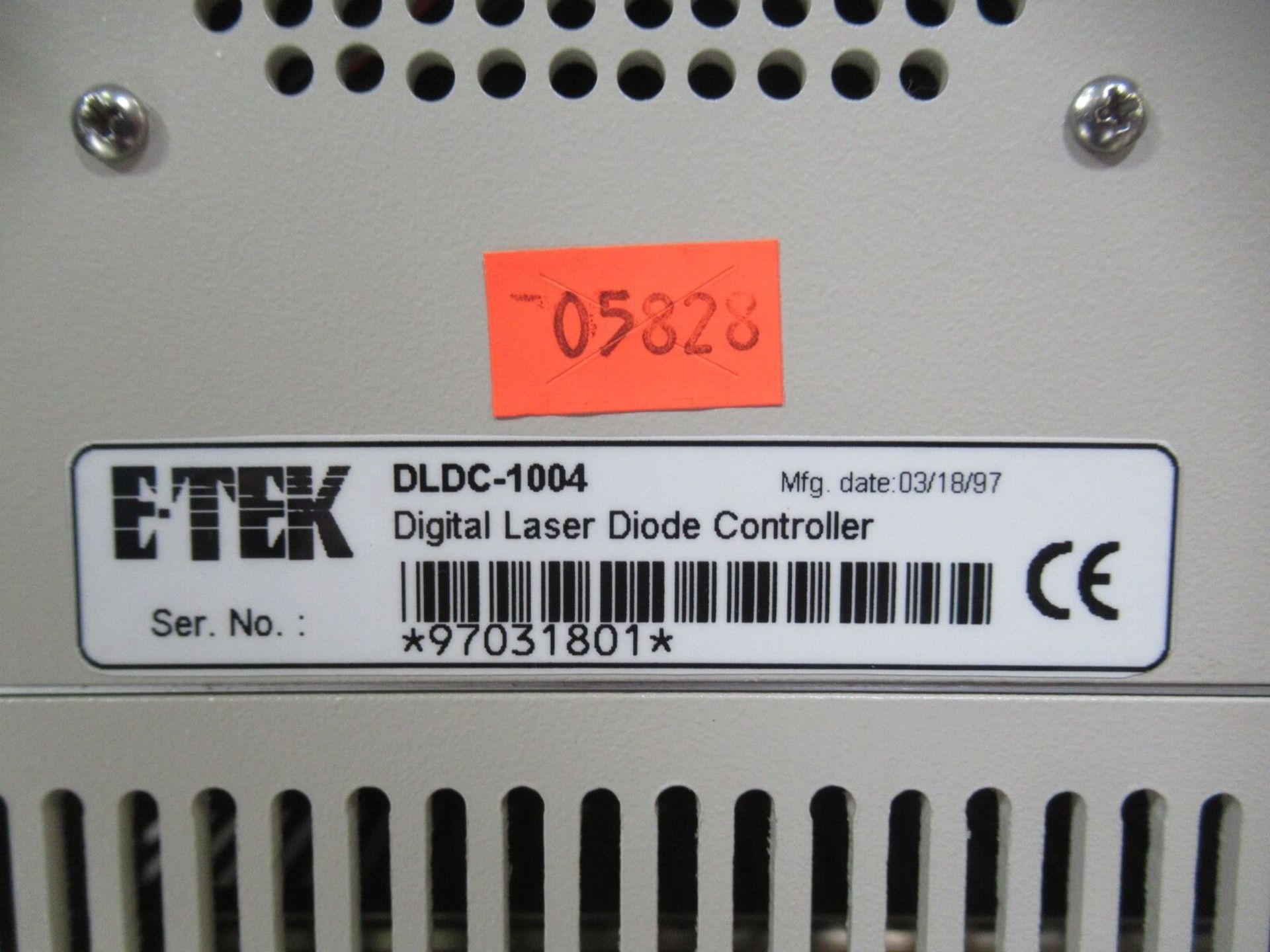 E-Tek DLDC-1004 Digital Laser Diode Controller - Gilroy - Image 6 of 6