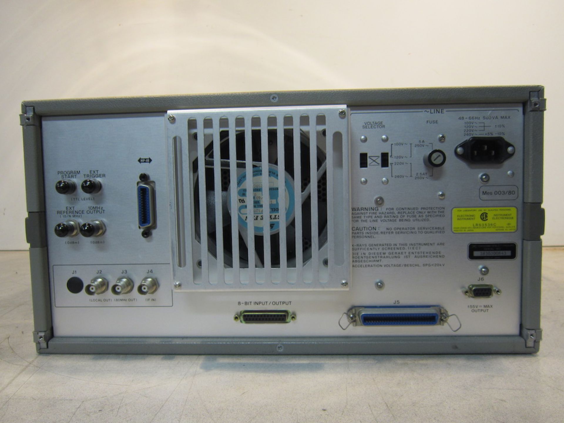 Lot Of 2 Hewlett-Packard 4195A 10Hz-500Mhz, Network / Spectrum Analyzer + Yokogawa Hewlett-Packer - Image 4 of 7