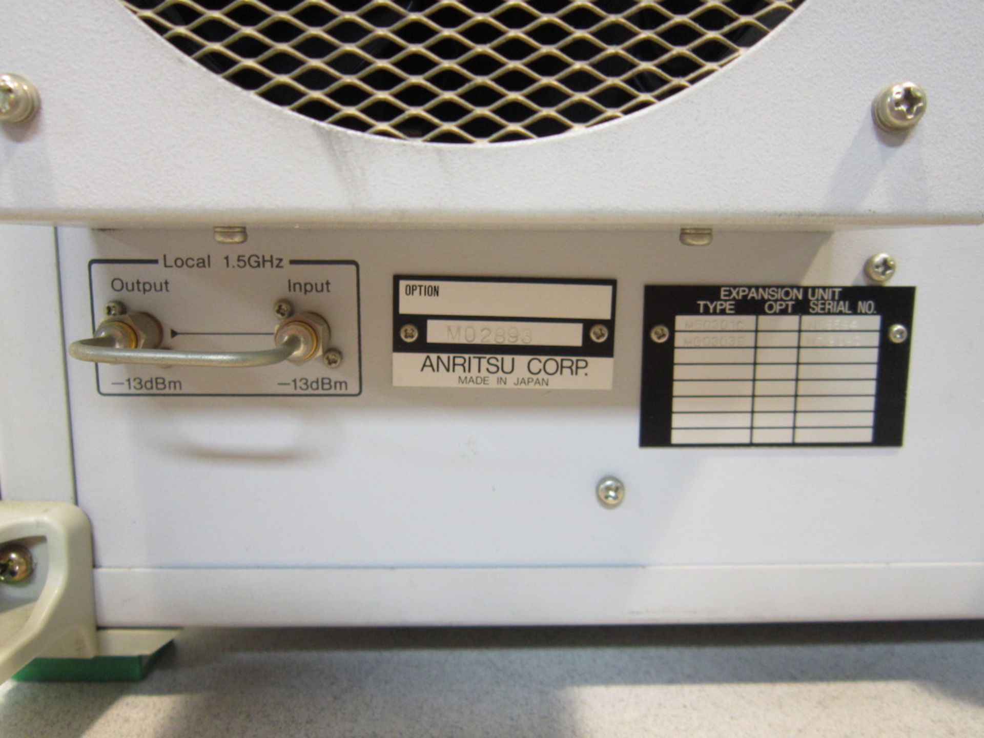 Anritsu Mg3670C Digital Modulation Signal Generator. one unit used for pictures serial numbers - Image 4 of 9