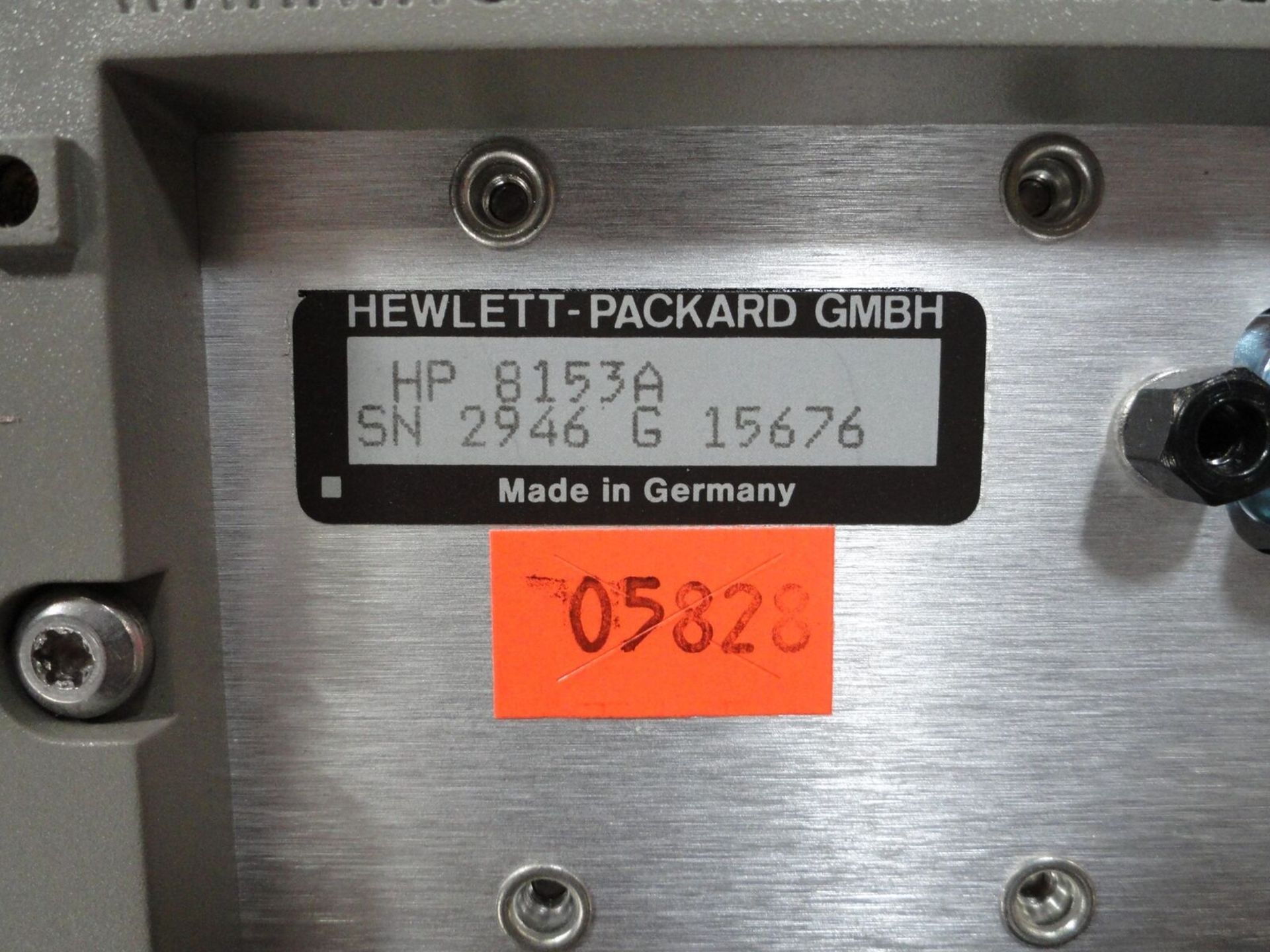 HP 8153A Lightwave Multimeter w/ 1x 81533B Optical Head Interface - Gilroy - Image 6 of 6
