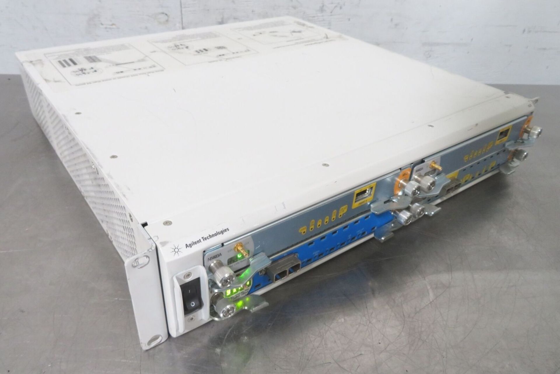 Agilent N2X N5541A Test Chassis (2) N5603A (1) E7317A (1) E7318A Routing - Gilroy