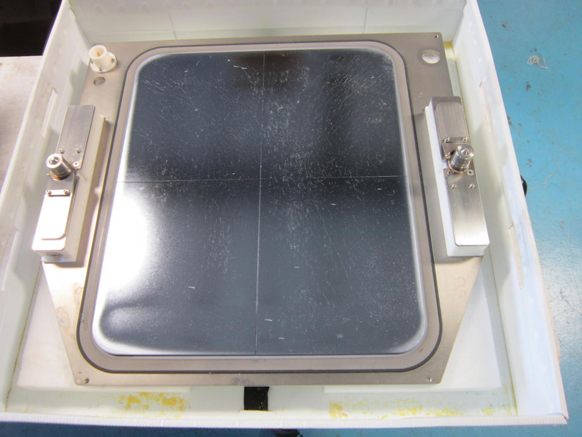 Aluminum Target Solder Bonder To Epoxy Bonded Backing Plate Sa# 000690