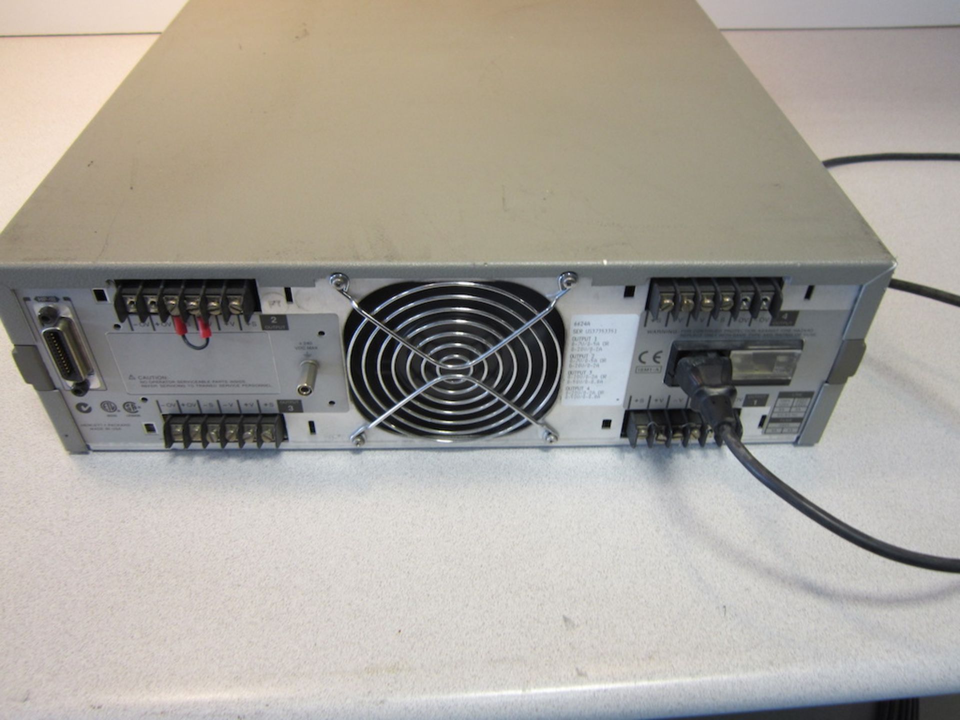 Hp Dc Power Supply 6624A - Image 4 of 4