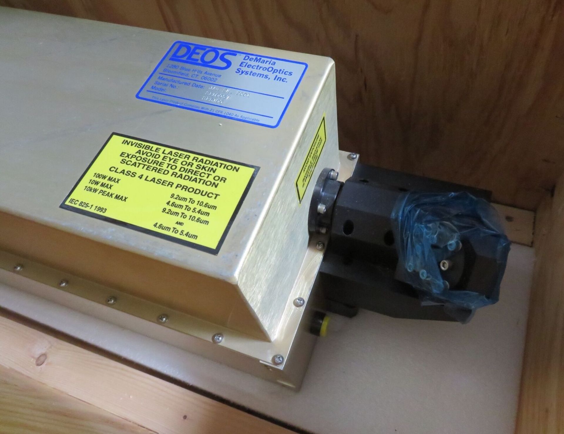 Lot 3 DEOS DeMaria ElectroOptics SPL100 CO2 Lasers (2) D1000 Controllers - Gilroy - Image 11 of 12