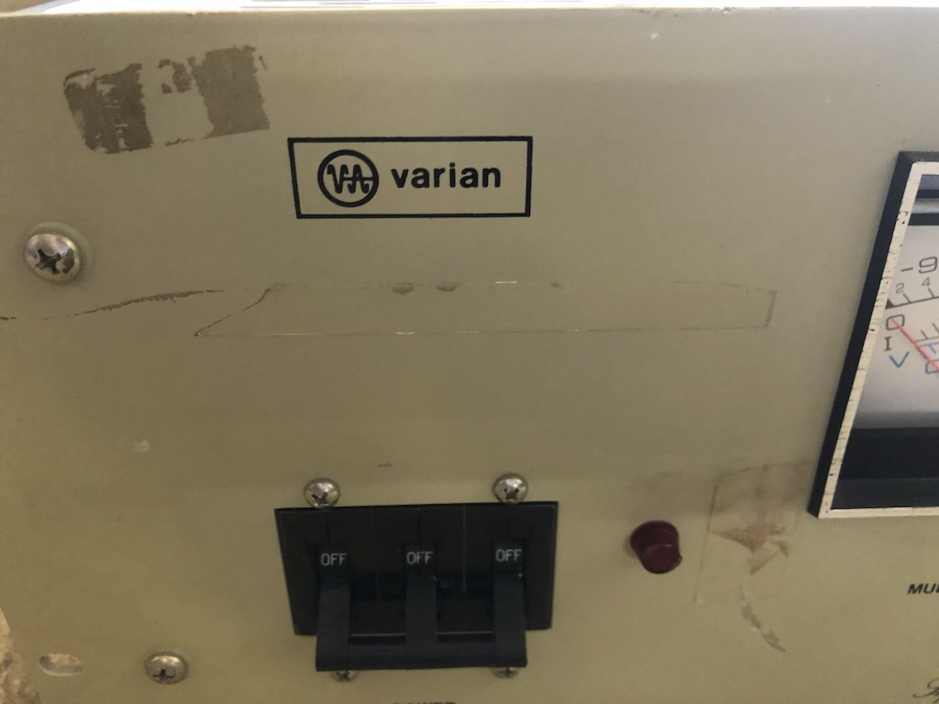 VARIAN 921-0066 MULITPLE VAC ION PUMP CONTROL UNIT 81605 - Image 2 of 9