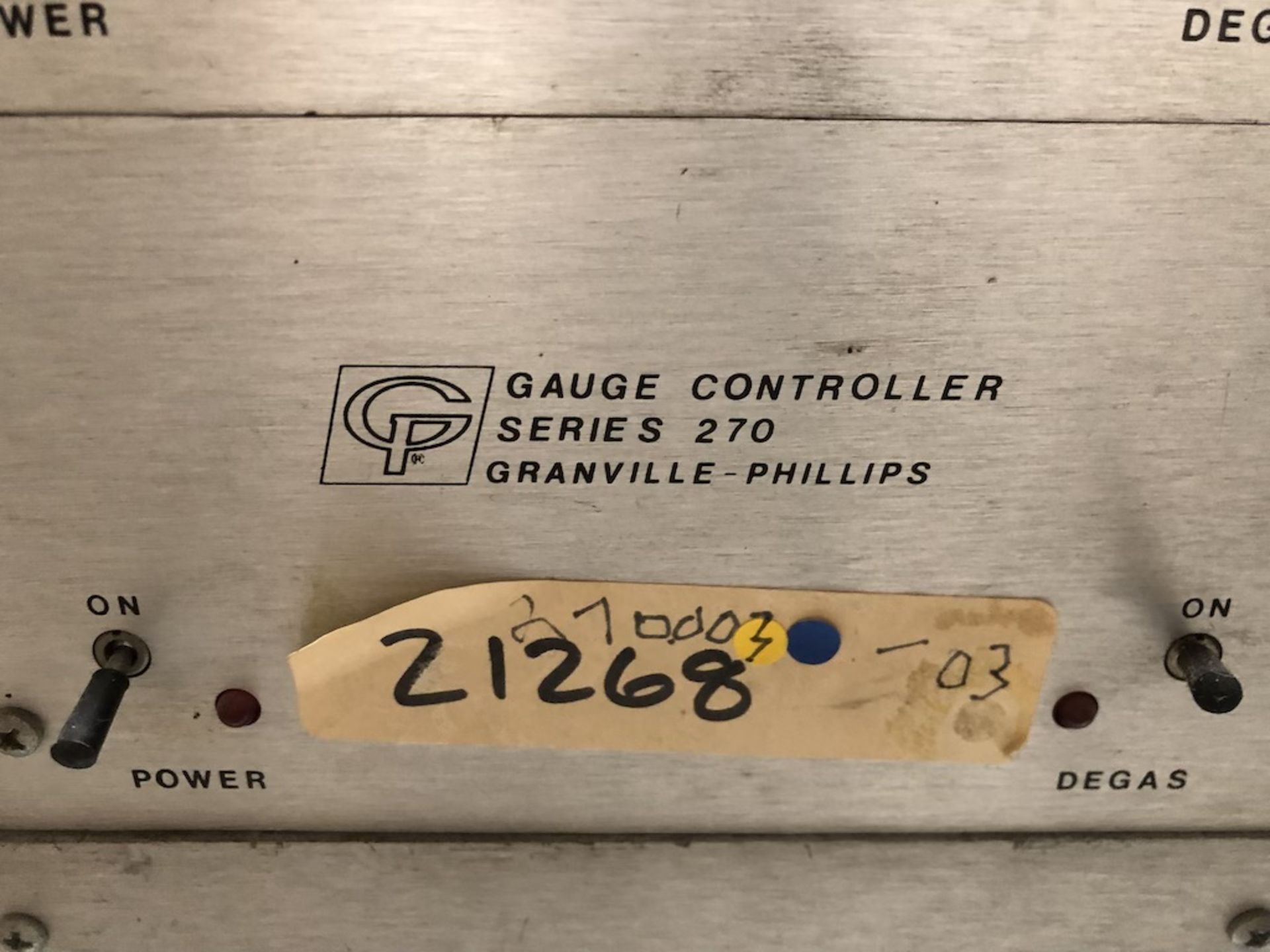 QTY OF 5 ITEMS: GRANVILLE PHILLIPS SERIES 270 MODEL: 270003 GAUGE CONTROLLER - Image 3 of 15