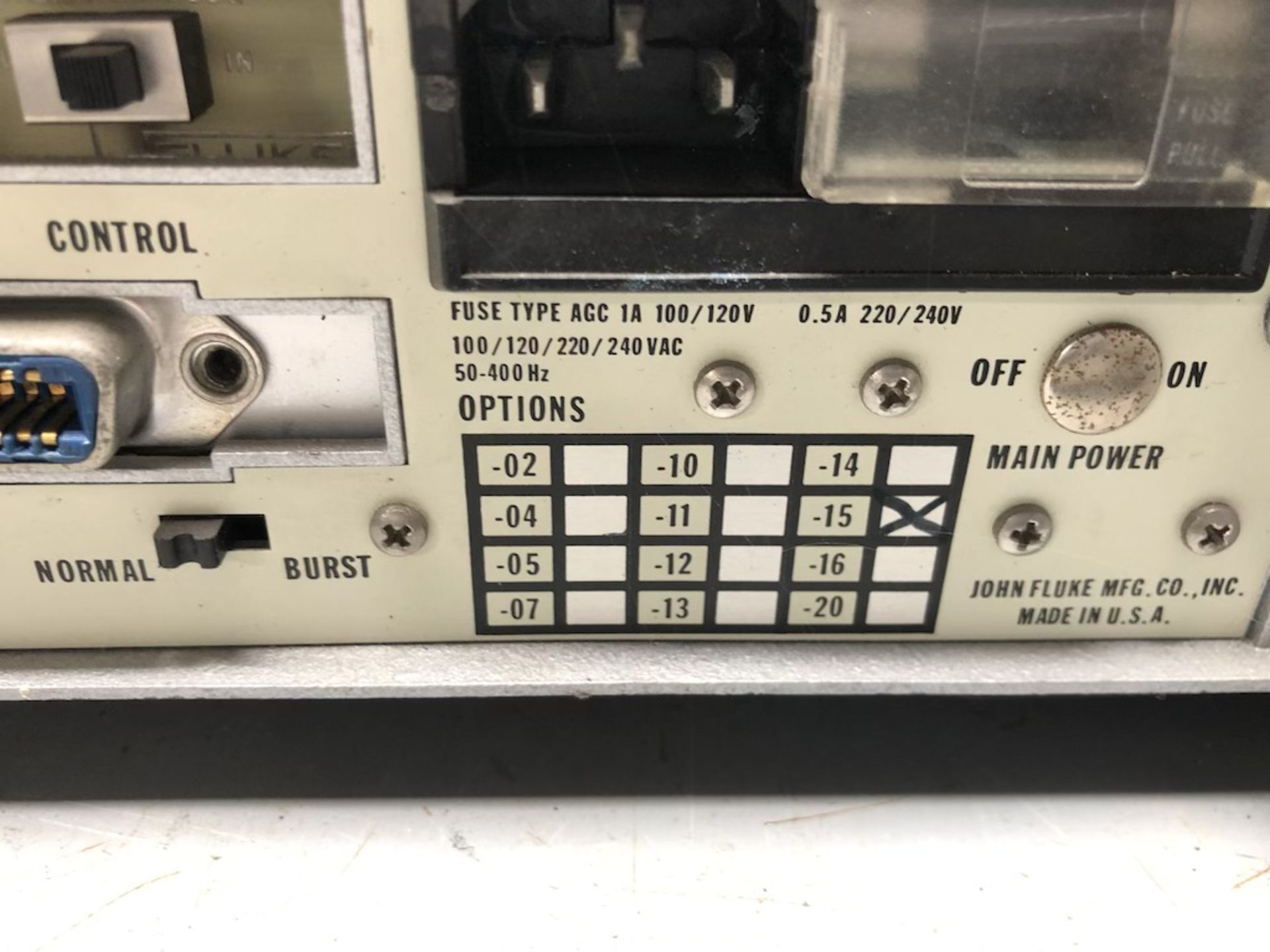 FLUKE 1953A COUNTER TIMER 2285023 - Image 9 of 9