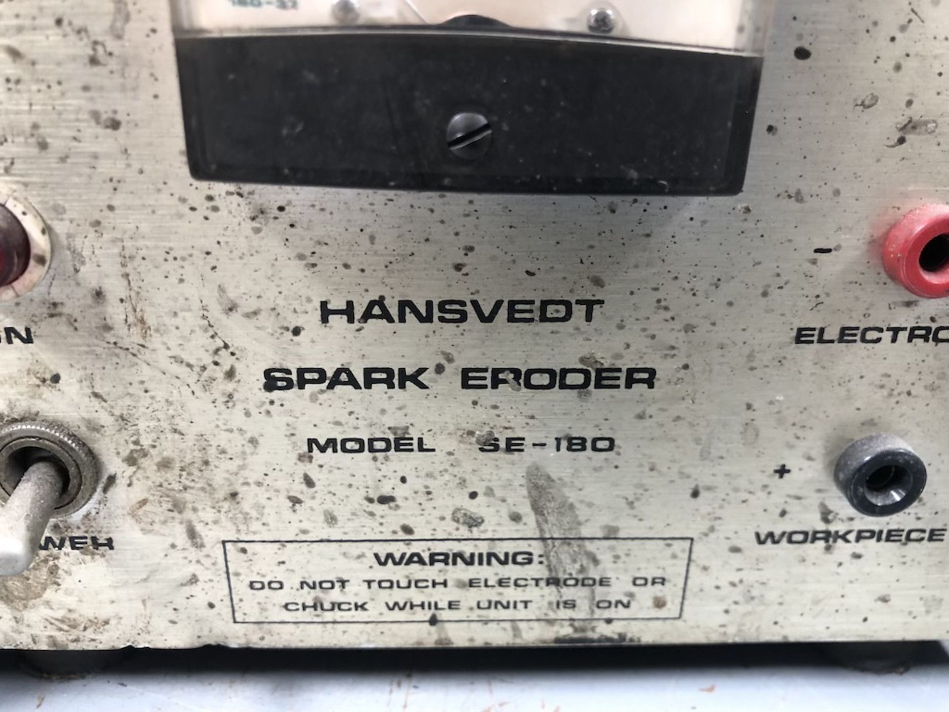 QTY OF 2 ITEMS: GIC-300A IONIZATION GAUGE; HANSVEDT SE-180 SPARK ERODER - Image 6 of 10