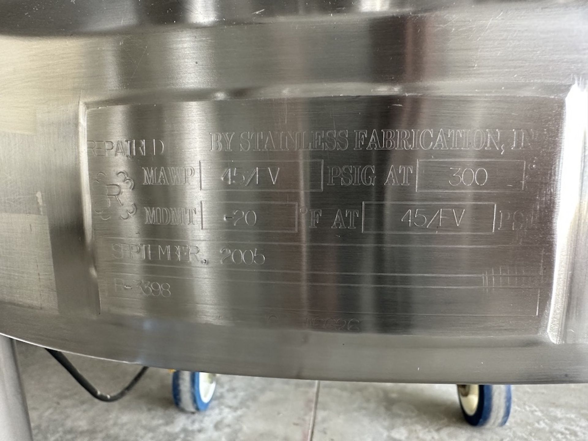 DCI 200 Liter Portable Stainless Steel Processing Tank with Allen-Bradley Controller - Image 8 of 10